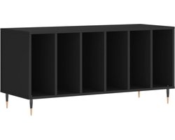 Stijlvolle Platenspeler Kast voor uw Vinylcollectie - Zwart – foto 3