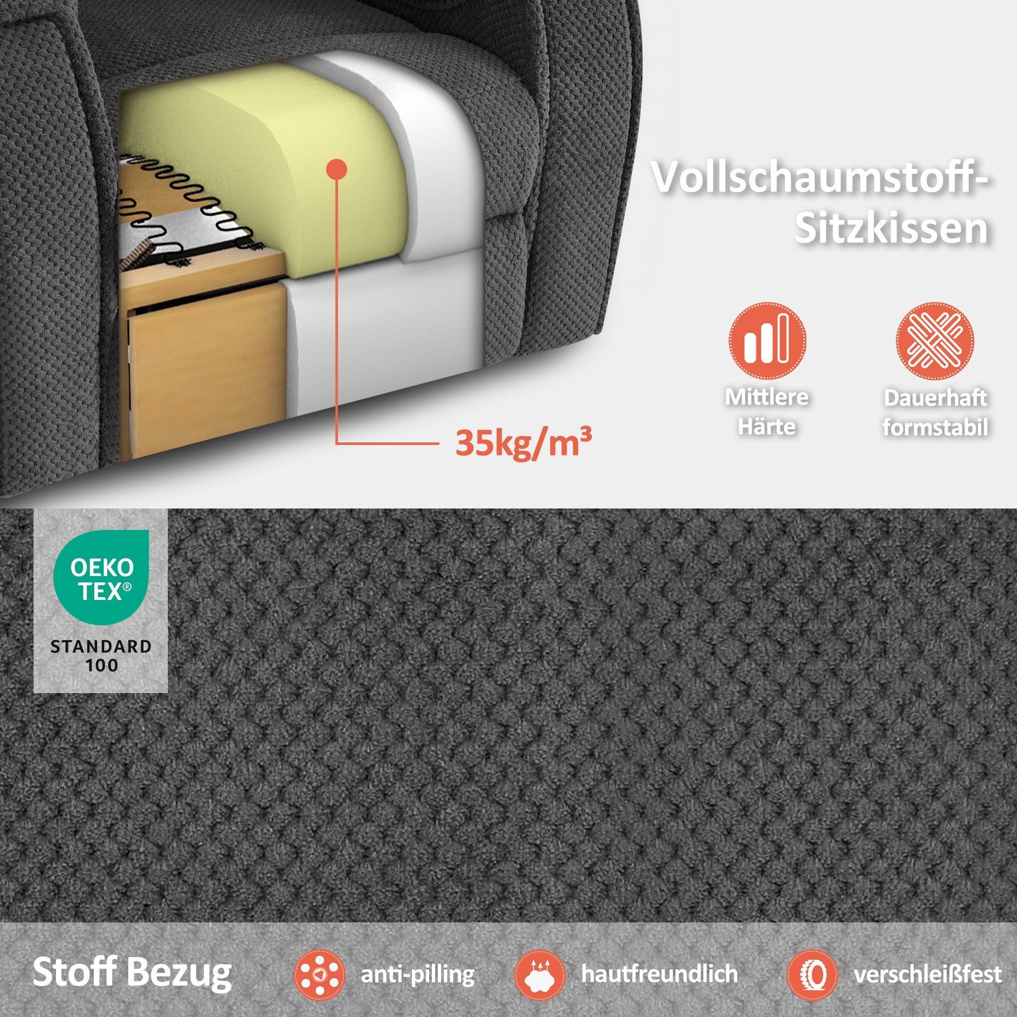 Elektrische Relaxfauteuil met Massage & Warmtefunctie, USB & Bekerhouder – foto 15