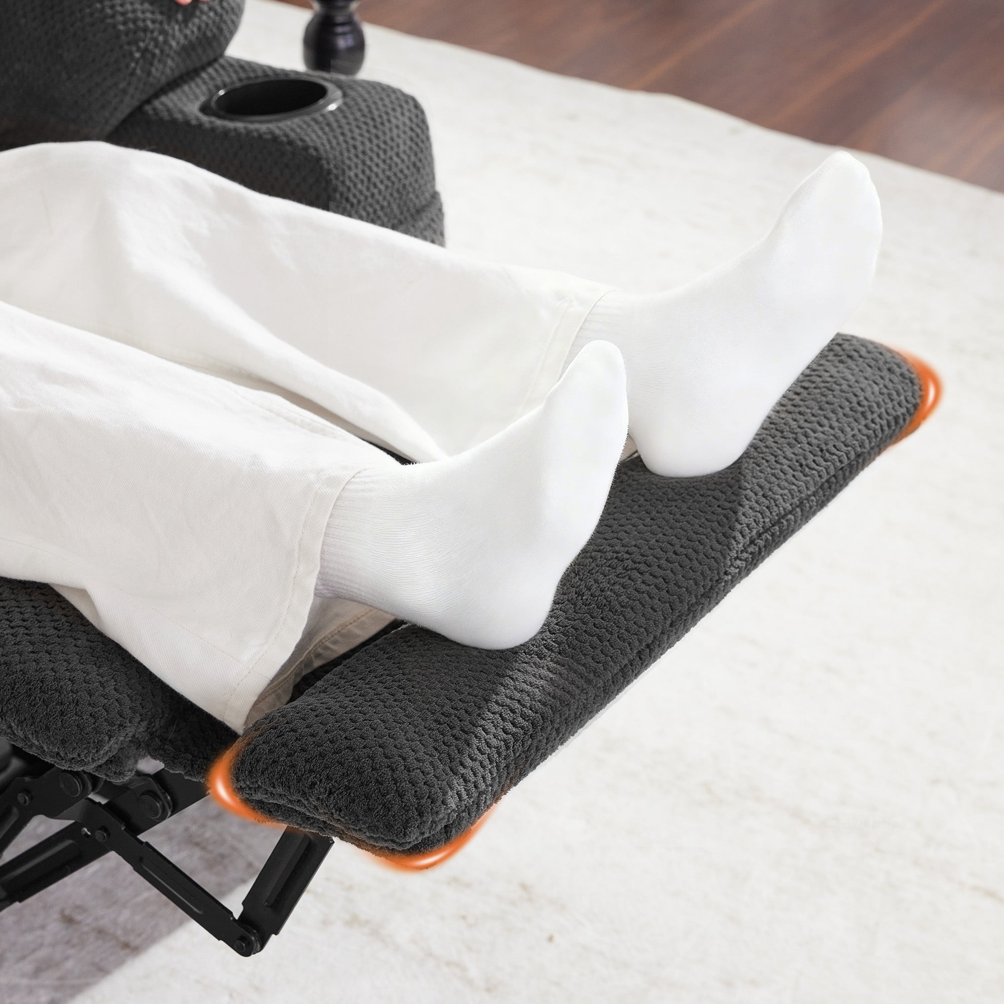Elektrische Relaxfauteuil met Massage & Warmtefunctie, USB & Bekerhouder – foto 16
