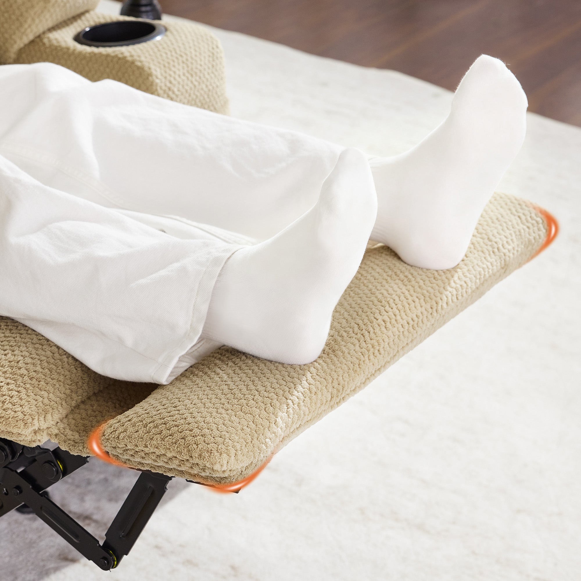 Elektrische Relaxfauteuil met Massage & Warmtefunctie, USB & Bekerhouder – foto 23