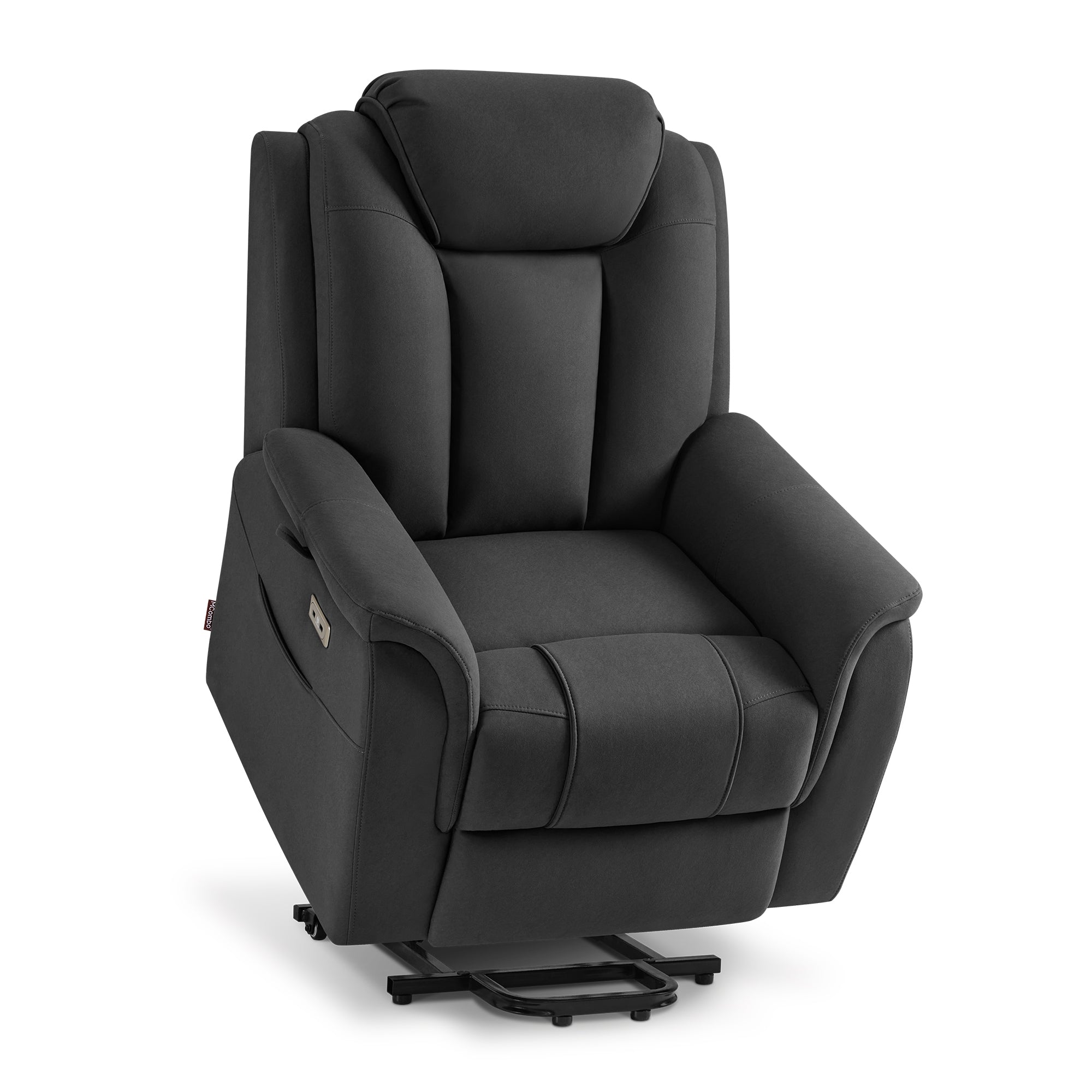Relaxfauteuil met sta-op hulp, massage & verwarming, verstelbare hoofdsteun, 7269 – foto 1