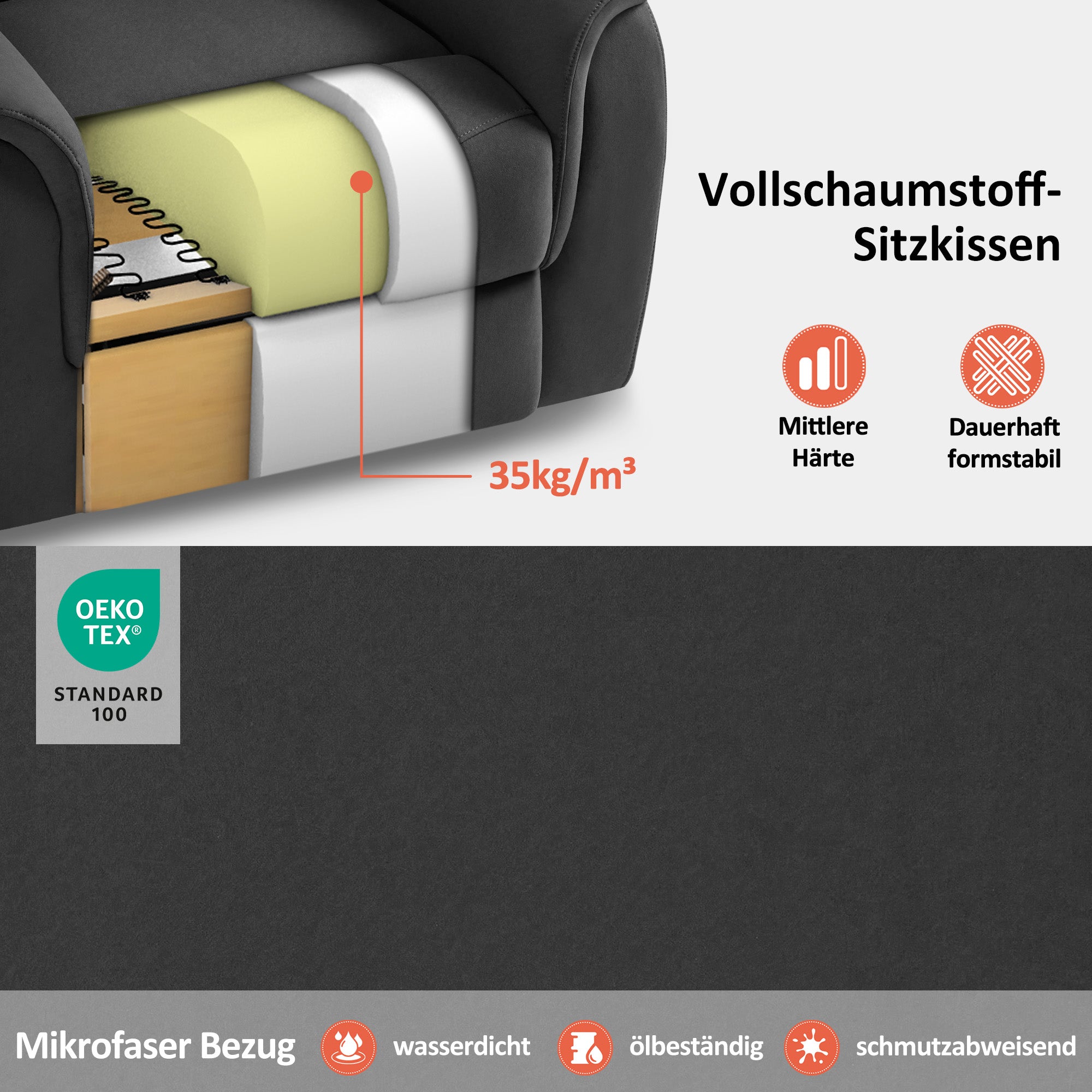 Relaxfauteuil met sta-op hulp, massage & verwarming, verstelbare hoofdsteun, 7269 – foto 9