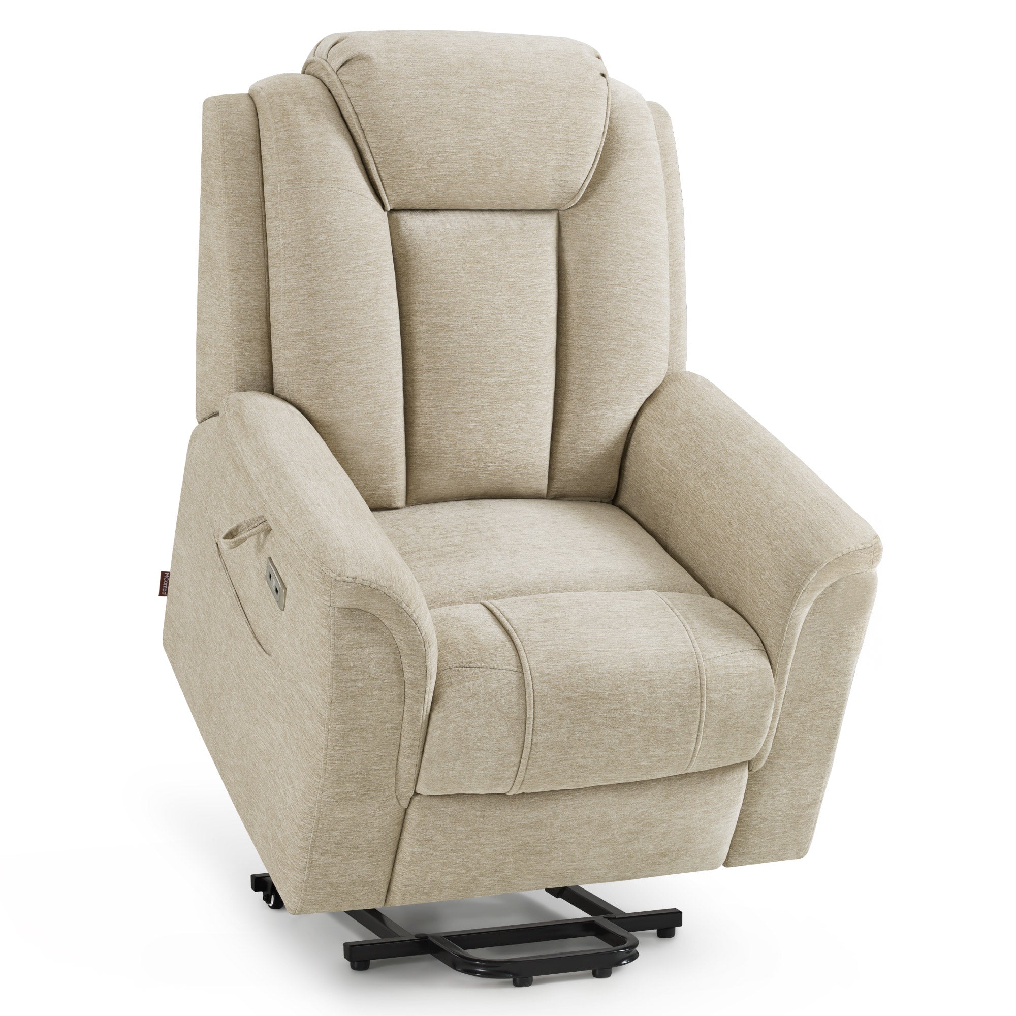 Relaxfauteuil met sta-op hulp, massage & verwarming, verstelbare hoofdsteun, 7269 – foto 10