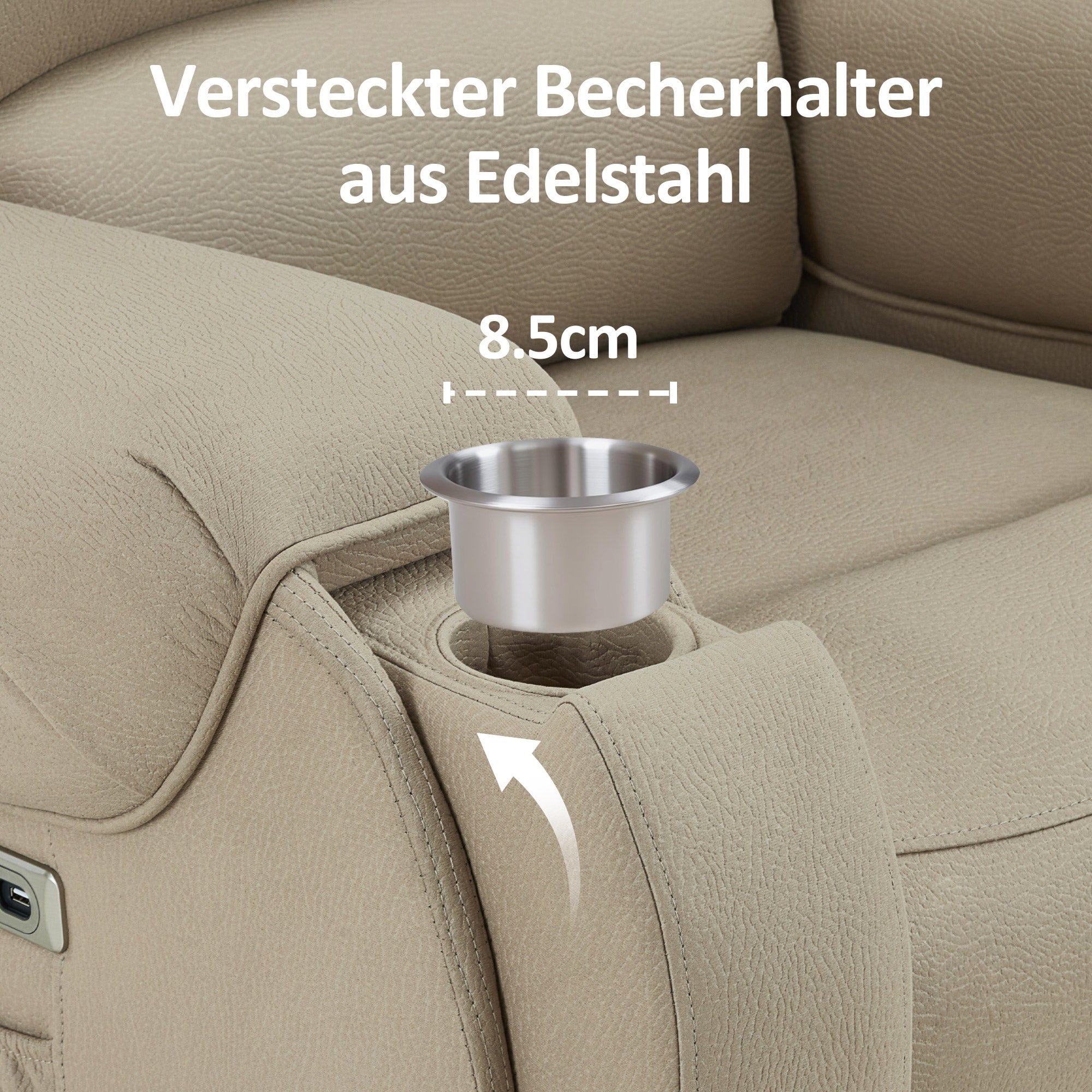 TV-stoel met sta-op hulp, elektrisch, massage & verwarming, 7252 – foto 13