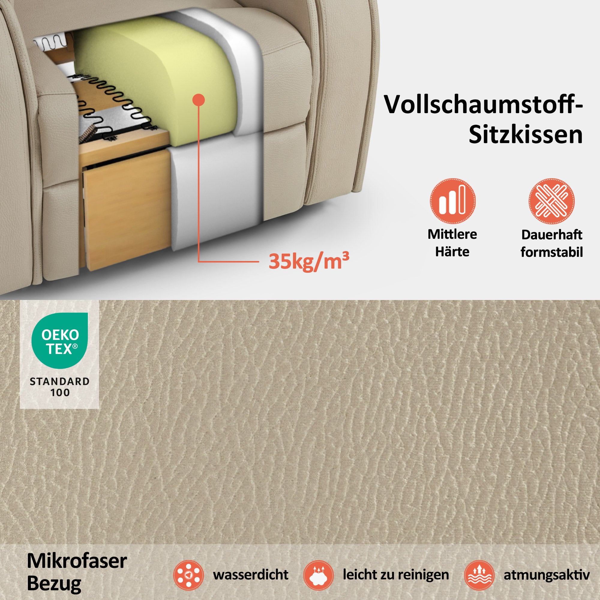 TV-stoel met sta-op hulp, elektrisch, massage & verwarming, 7252 – foto 16