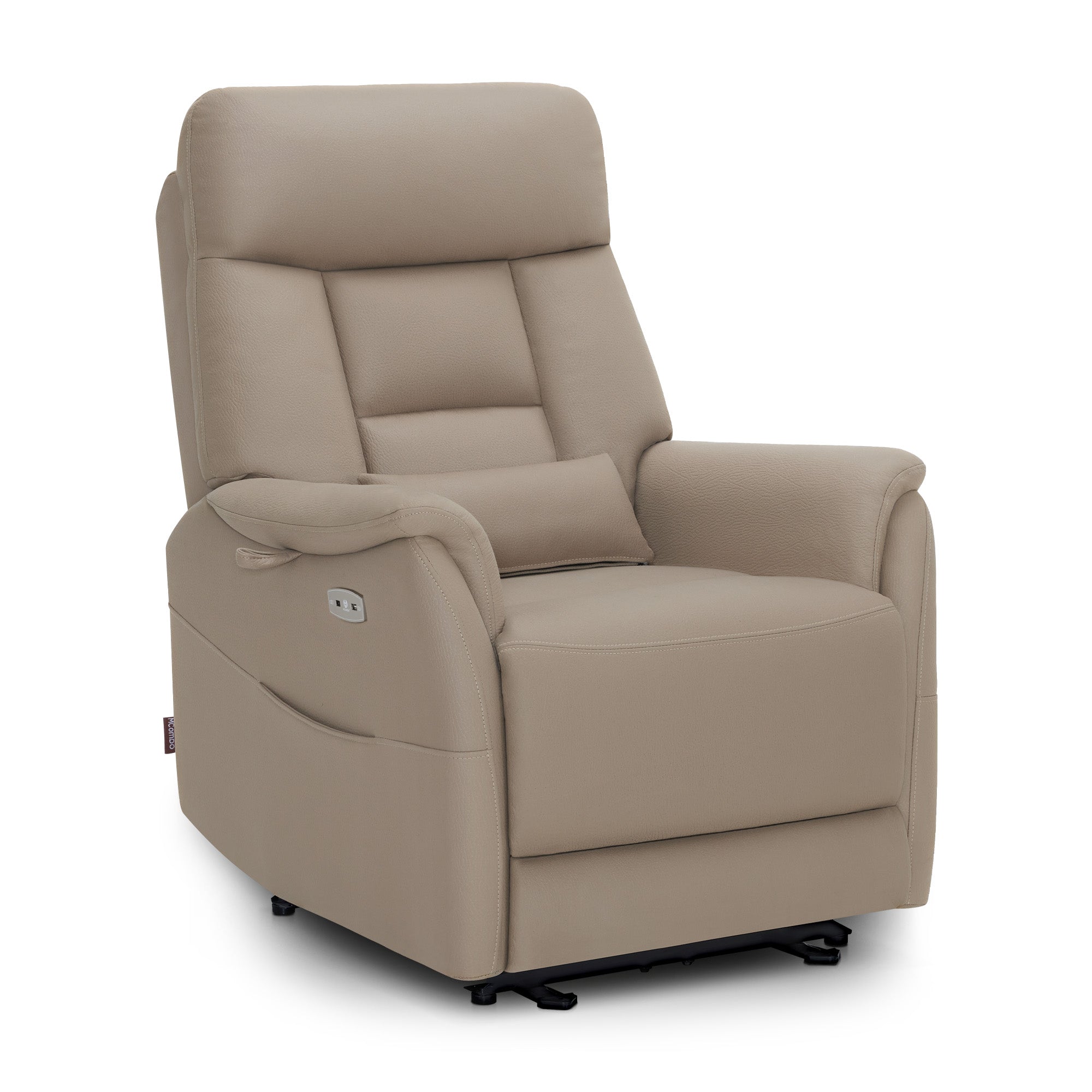 Elektrische relax-/massagestoel, wandnah, USB/Type-C, lendenkussen, 7063 – foto 1