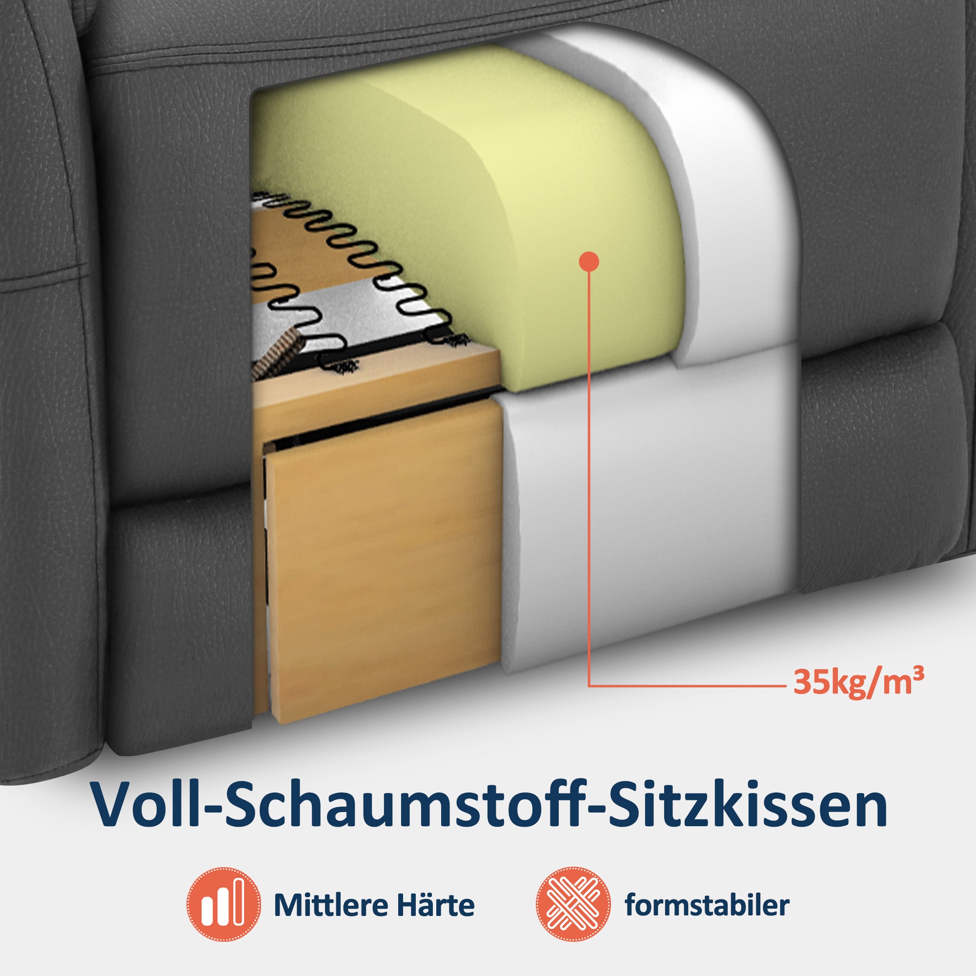 Elektrische relax-/massagestoel, wandnah, USB/Type-C, lendenkussen, 7063 – foto 12