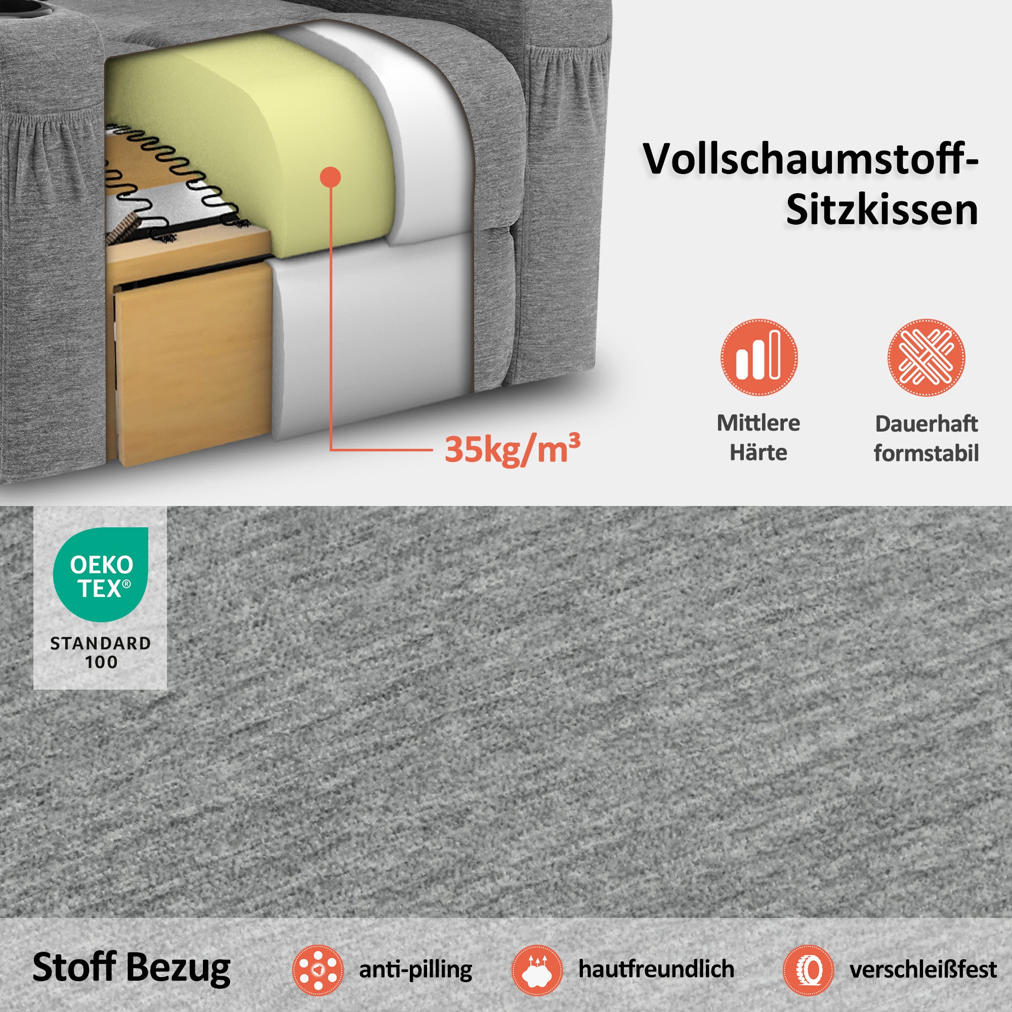 Elektrische Relaxfauteuil met Opstahulp & Massage, USB, voor Ouderen – foto 16
