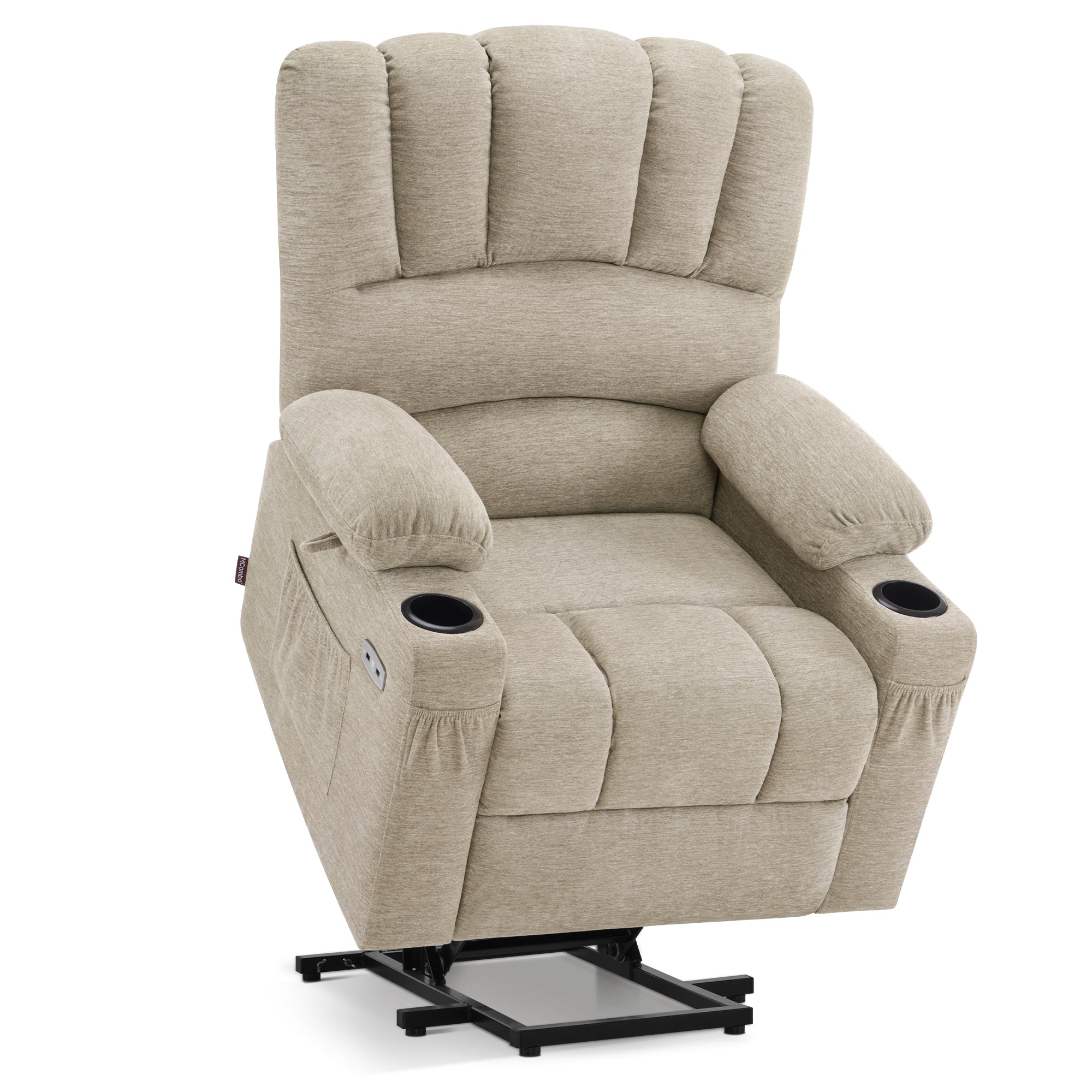 Elektrische Relaxfauteuil met Opstahulp & Massage, USB, voor Ouderen – foto 17