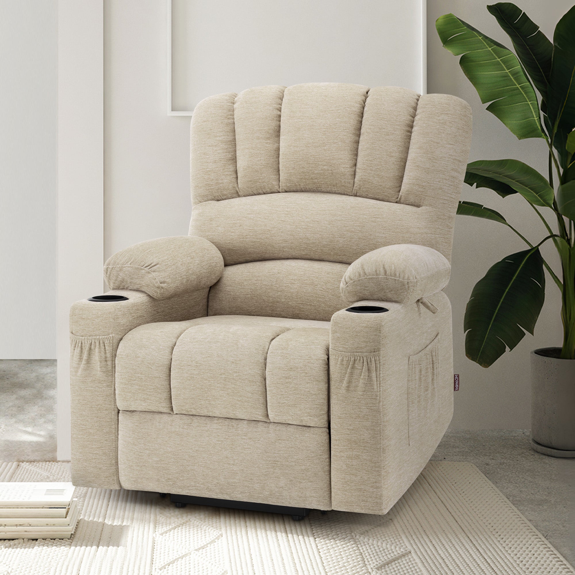 Elektrische Relaxfauteuil met Opstahulp & Massage, USB, voor Ouderen – foto 18