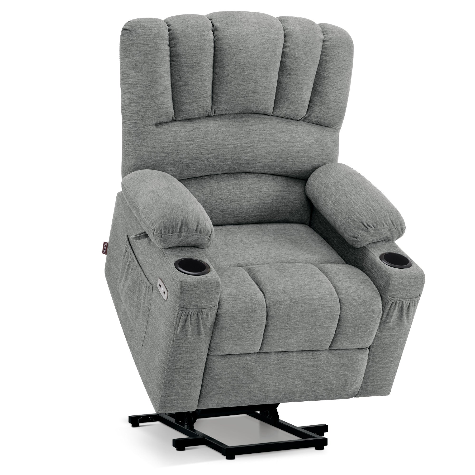 Elektrische Relaxfauteuil met Opstahulp & Massage, USB, voor Ouderen – foto 9