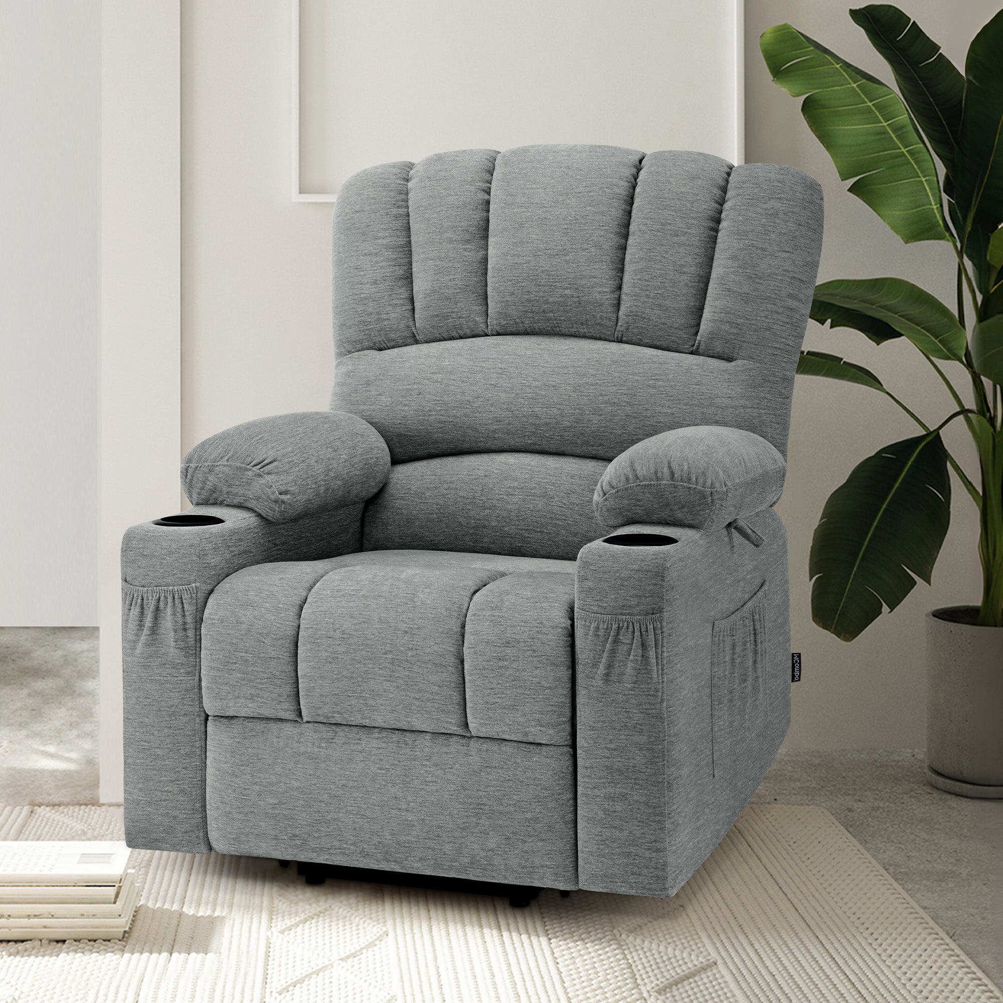 Elektrische Relaxfauteuil met Opstahulp & Massage, USB, voor Ouderen – foto 10