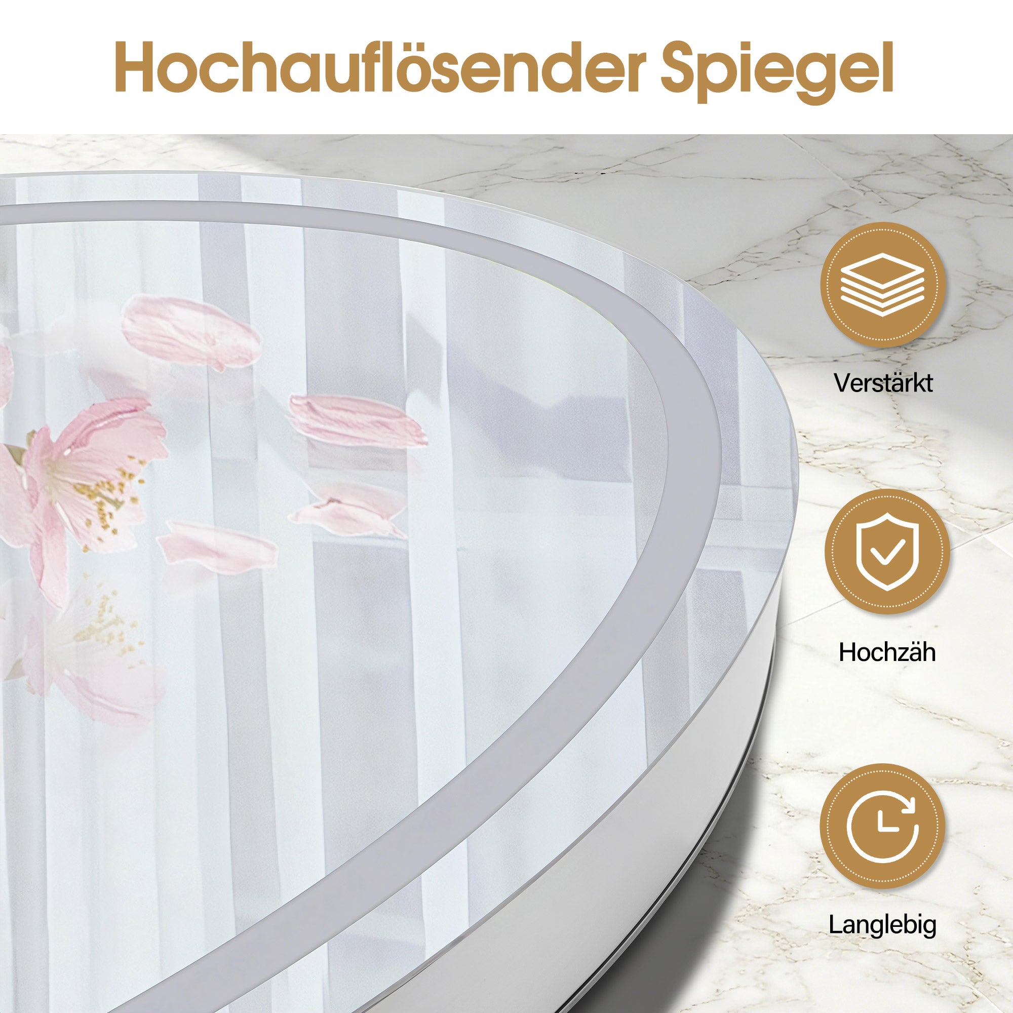 Staande spiegel met verlichting, passpiegel, dimbaar, 3 lichtkleuren, J8363 – foto 8