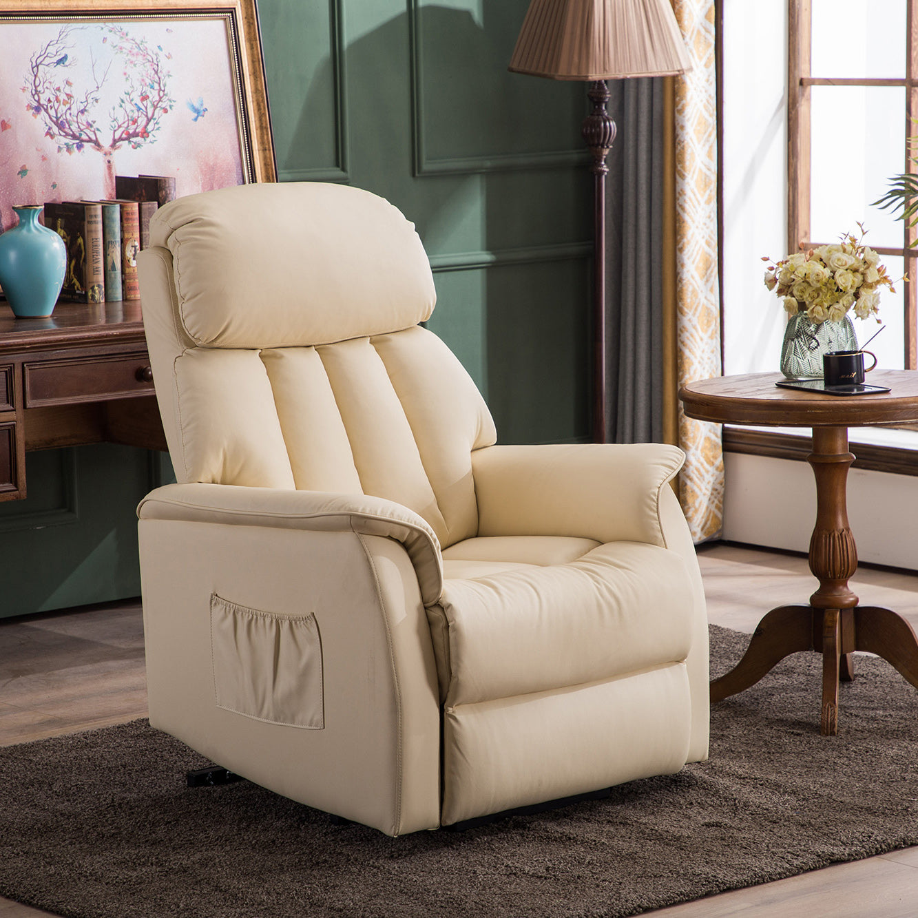 Elektrische Relaxfauteuil met Opstahulp, Eenvoudig Opstaan voor Ouderen 7299 – foto 2