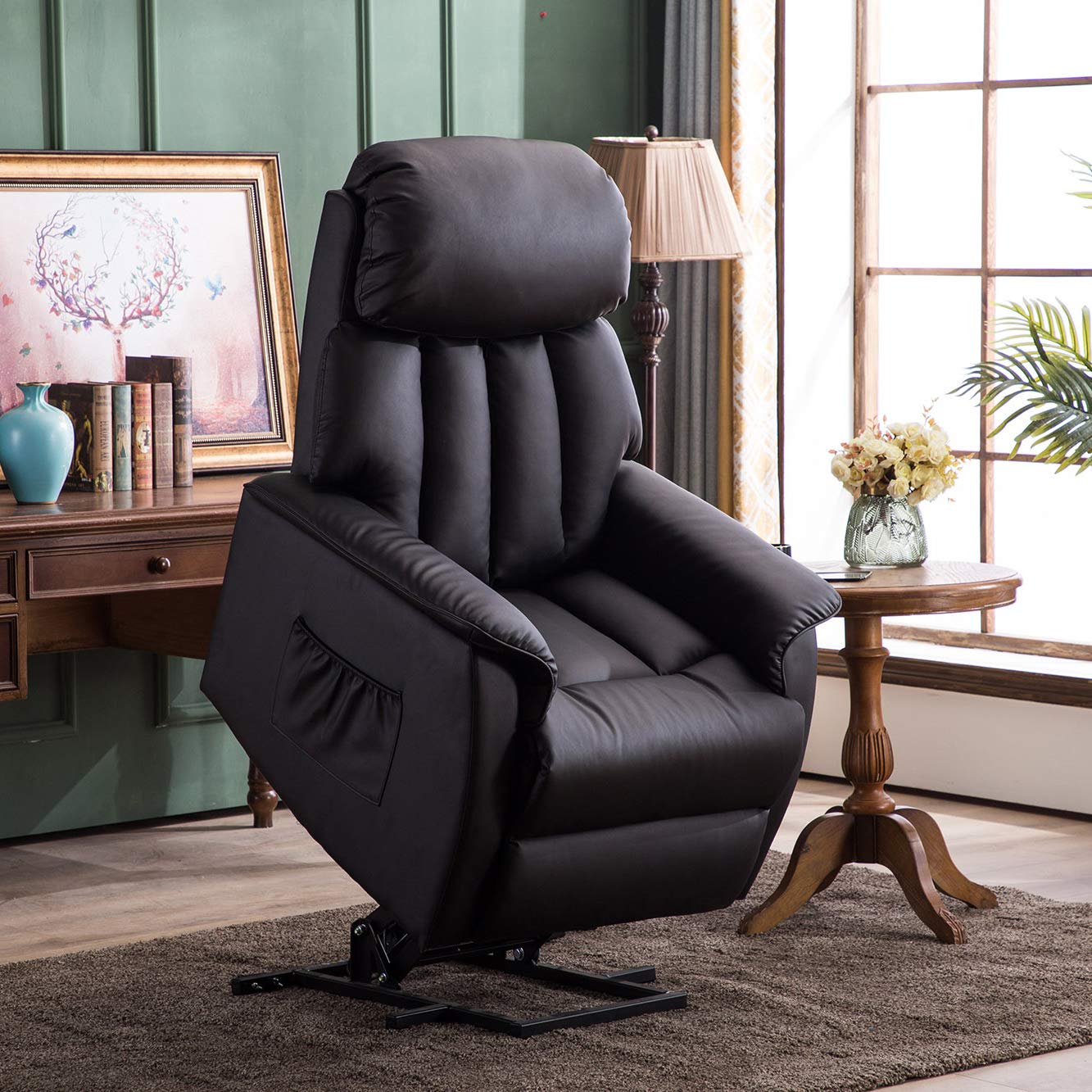 Elektrische Relaxfauteuil met Opstahulp, Eenvoudig Opstaan voor Ouderen 7299 – foto 9