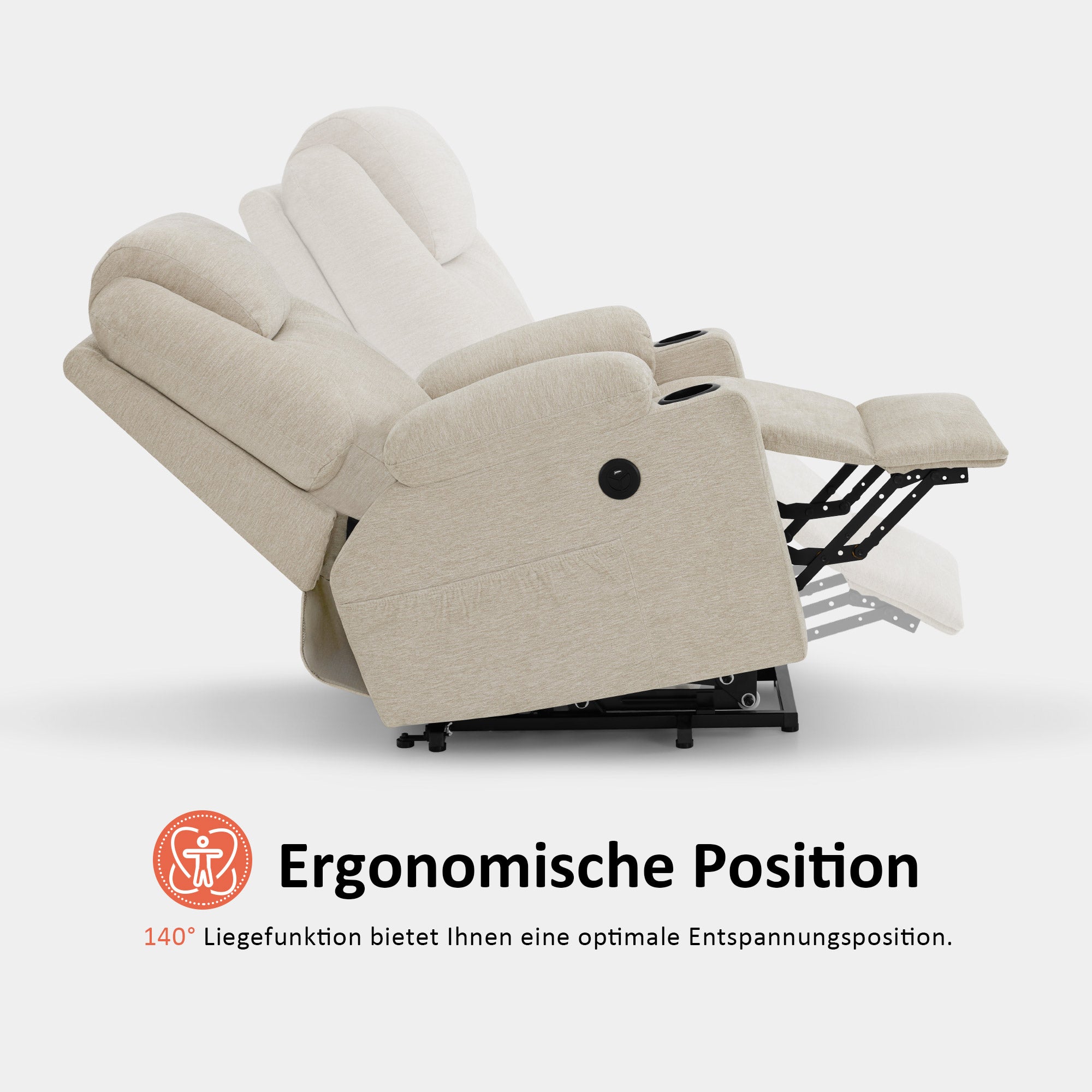 MCombo 7040 poltrona relax elettrica alzapersona – foto 42