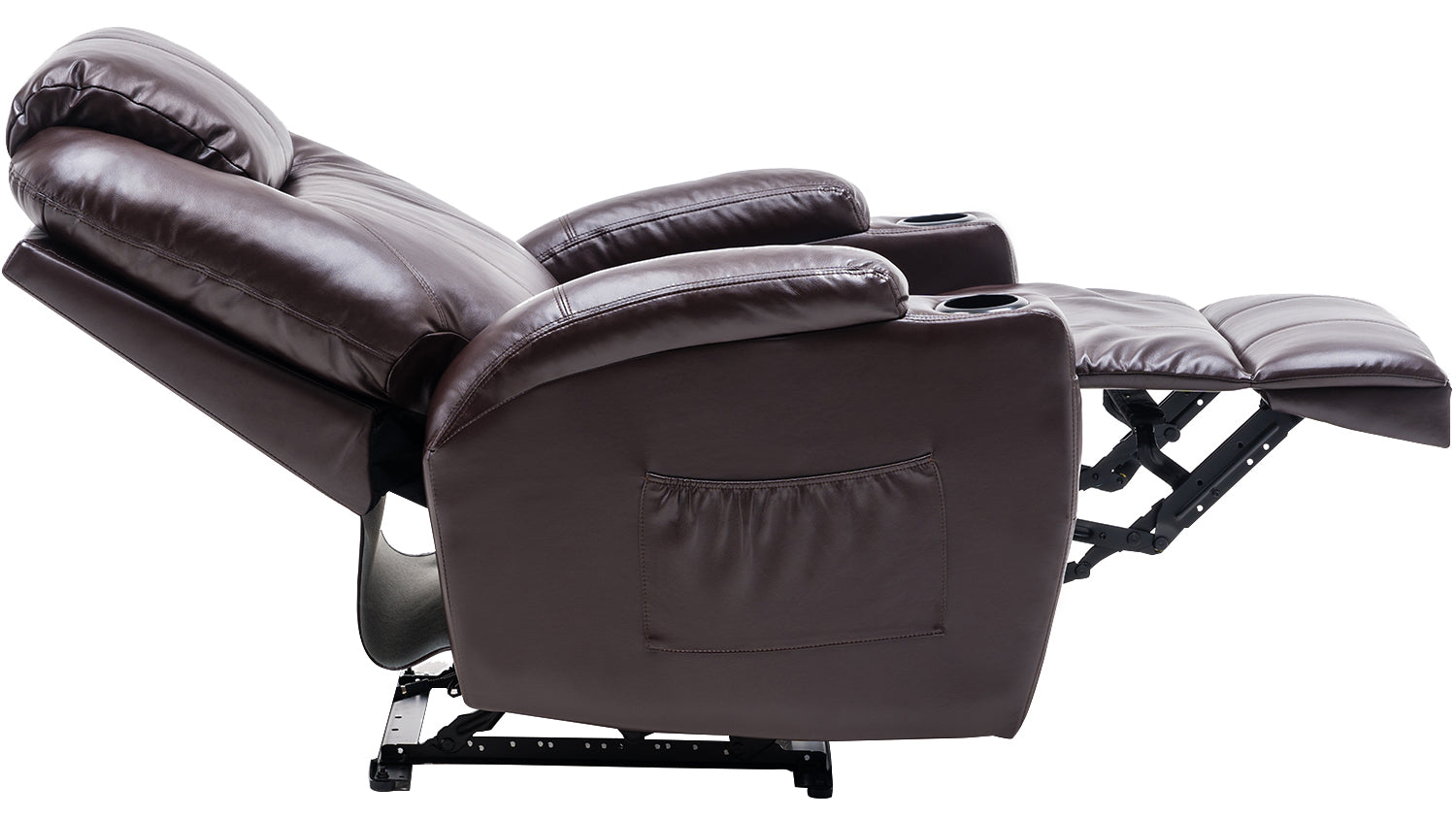 Elektrische Relaxfauteuil Massagestoel TV-stoel Ligfunctie Vibratie Verwarming 7061 – foto 17