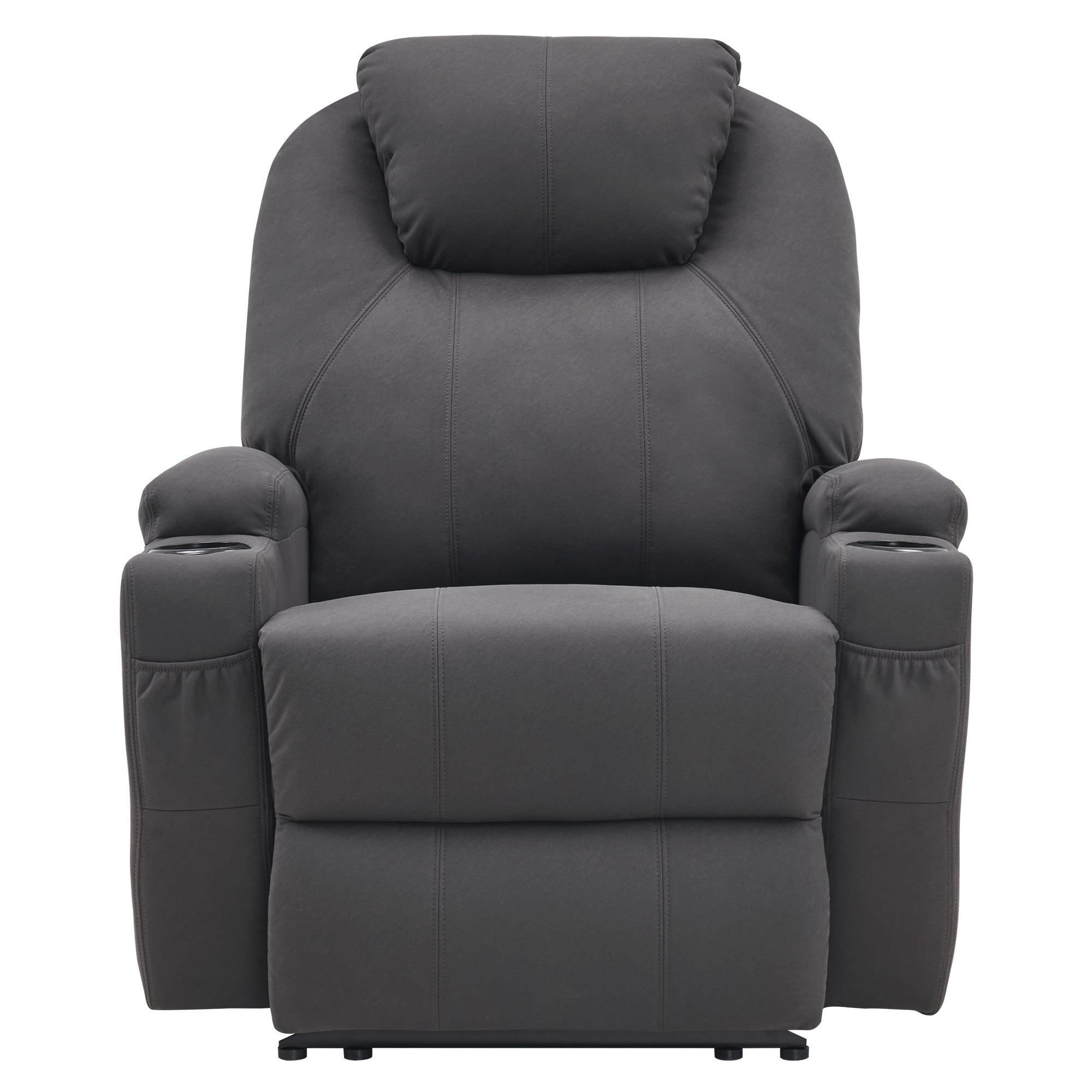 Elektrische Relaxfauteuil Massagestoel TV-stoel Ligfunctie Vibratie Verwarming 7061 – foto 31