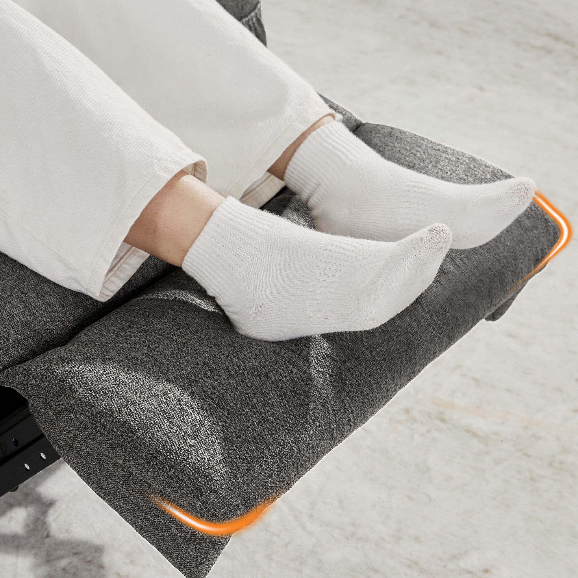 Elektrische Relaxfauteuil Massagestoel TV-stoel Ligfunctie Vibratie Verwarming 7061 – foto 8