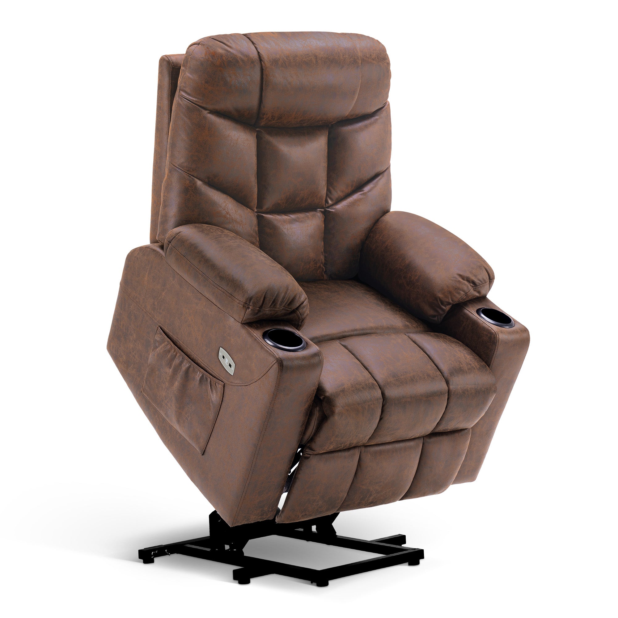 elektrische relaxfauteuil met sta-op hulp en USB 7286 – foto 1