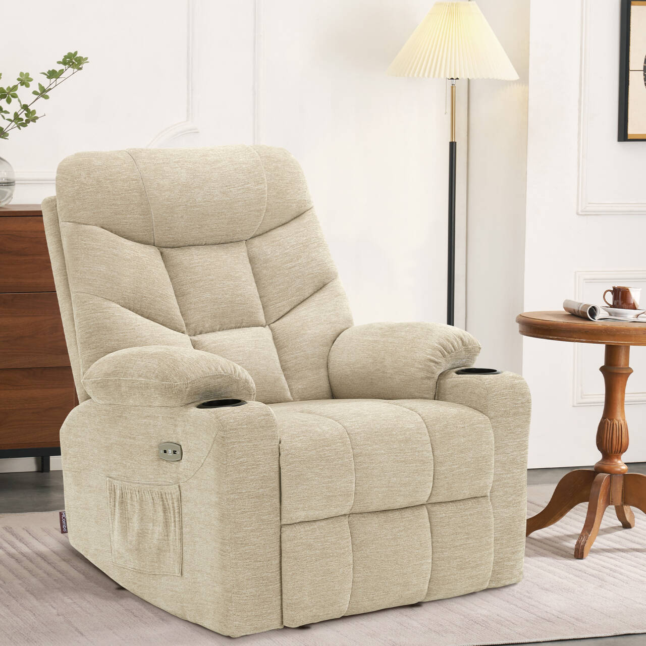 elektrische relaxfauteuil met sta-op hulp en USB 7286 – foto 25