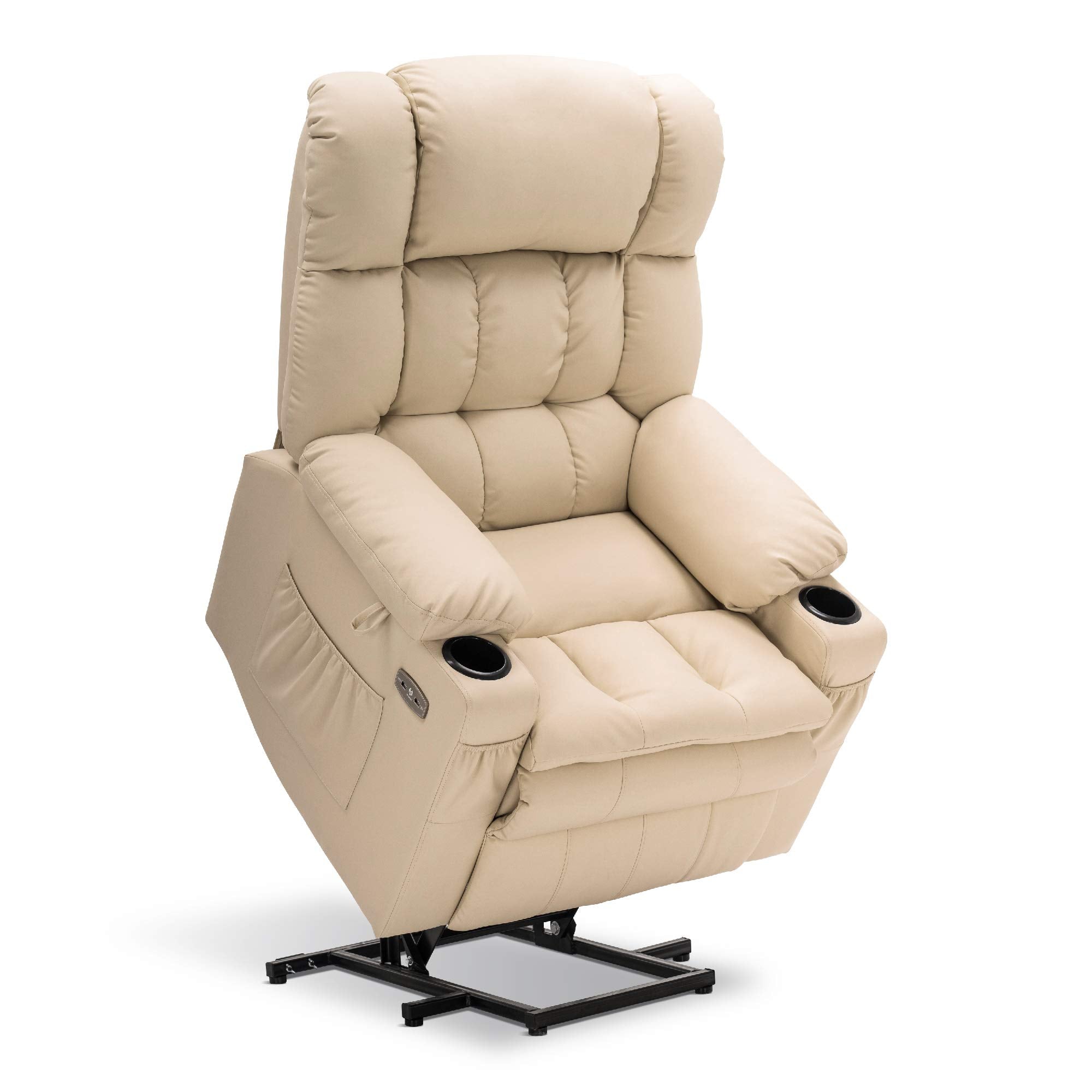 Elektrische Sta-op Relaxfauteuil 7546, 3 Motoren, USB, Tot 165° Ligstand – foto 1