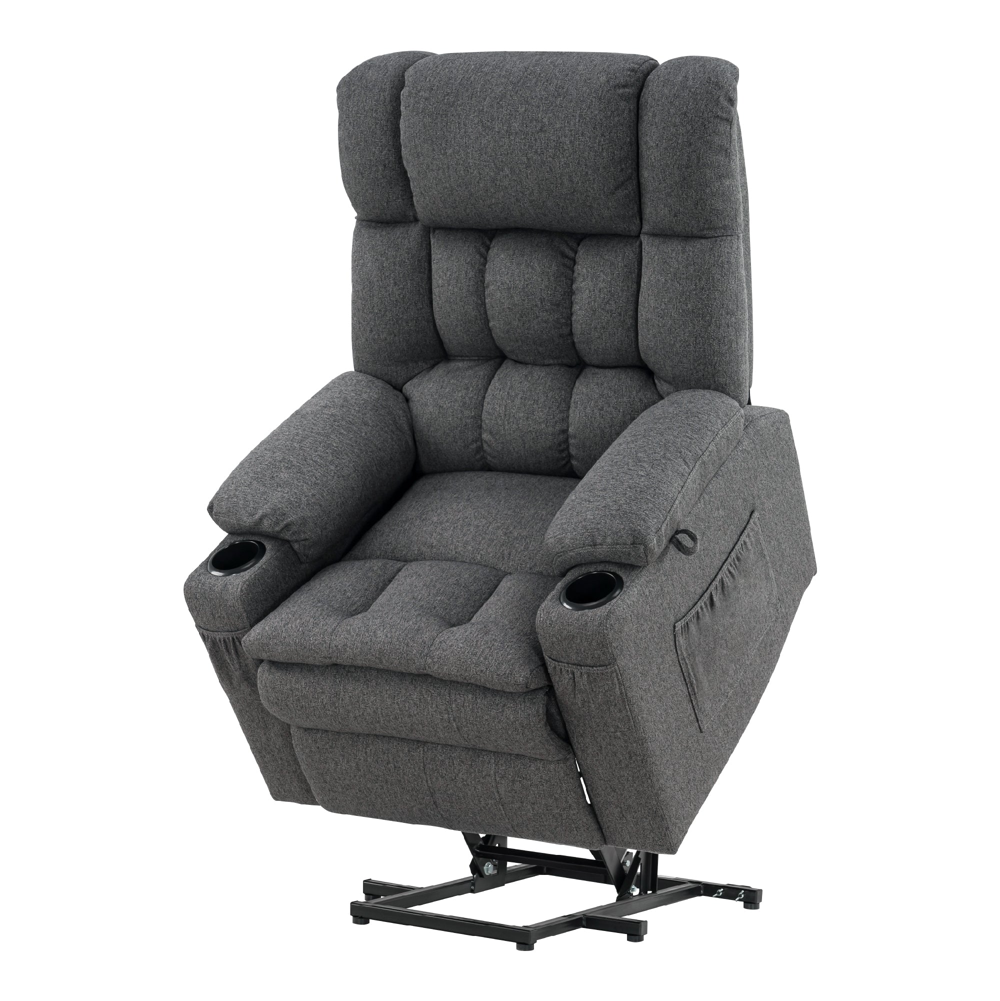 Elektrische Sta-op Relaxfauteuil 7546, 3 Motoren, USB, Tot 165° Ligstand – foto 24