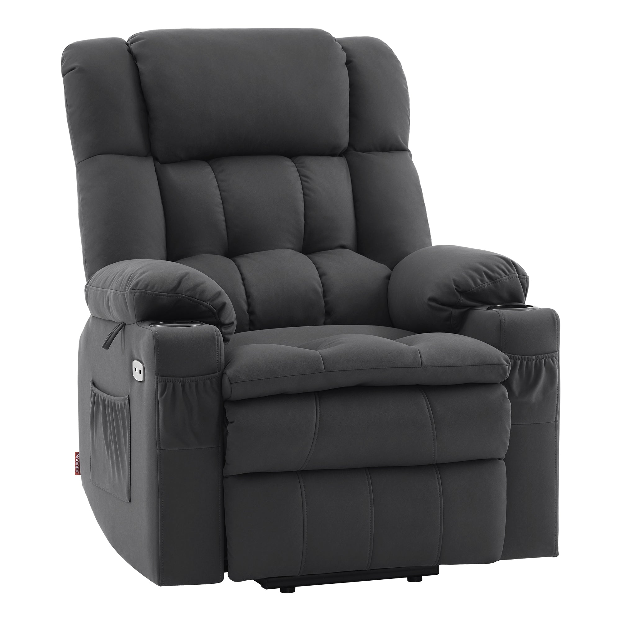 Elektrische Sta-op Relaxfauteuil 7546, 3 Motoren, USB, Tot 165° Ligstand – foto 26