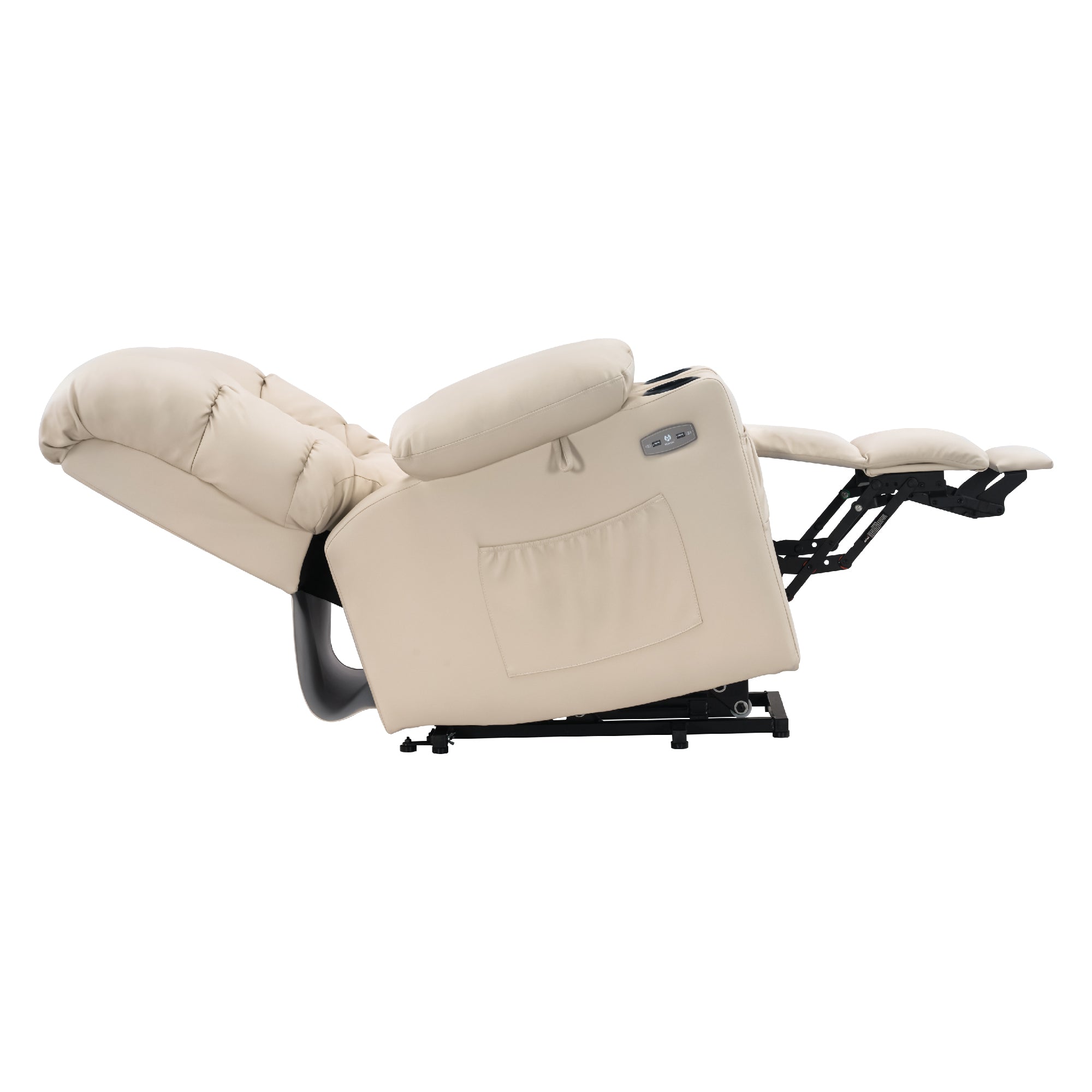 elektrische relaxfauteuil met sta-op hulp, 3 motoren, ligstand, USB – foto 28