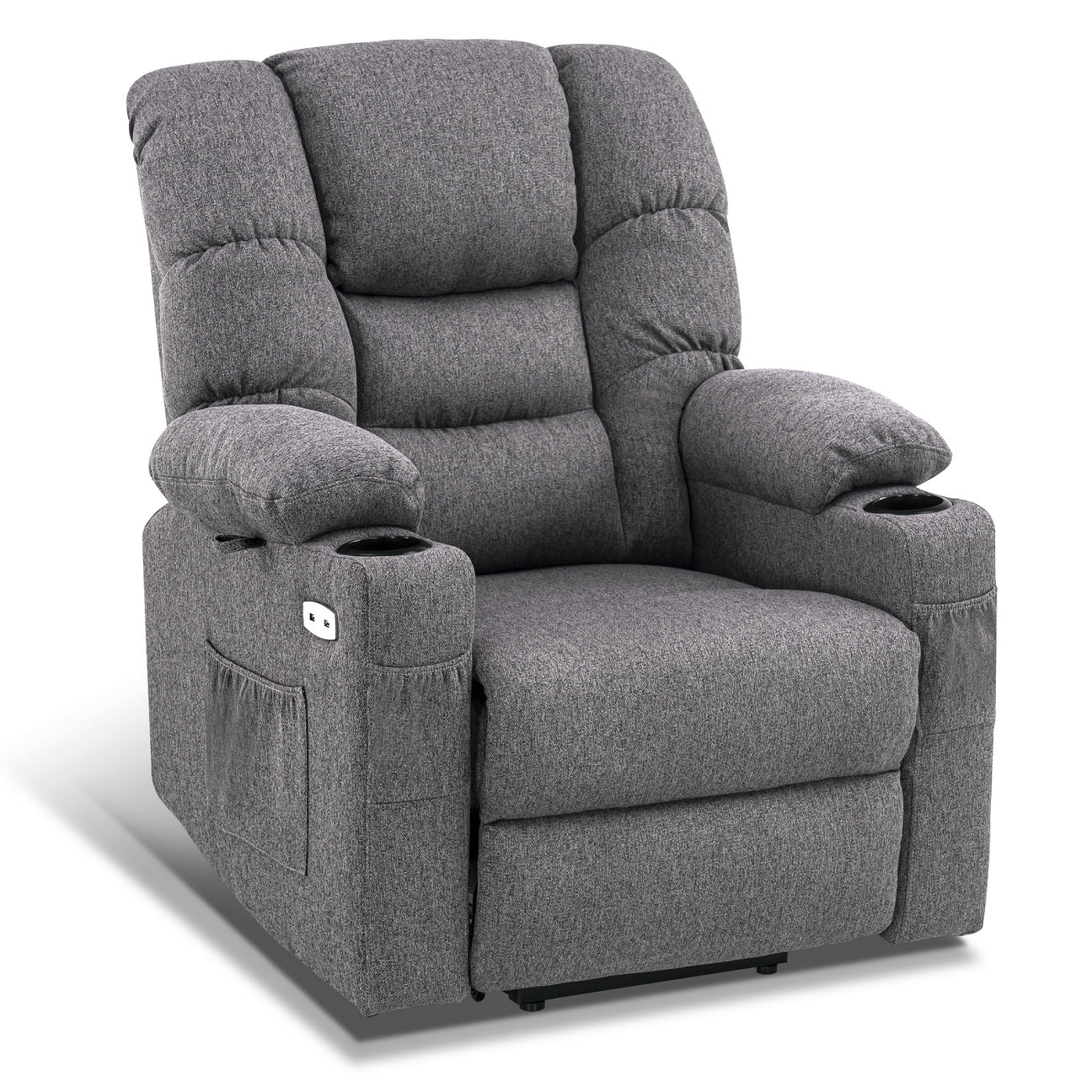elektrische relaxfauteuil met sta-op hulp, 3 motoren, ligstand, USB – foto 37