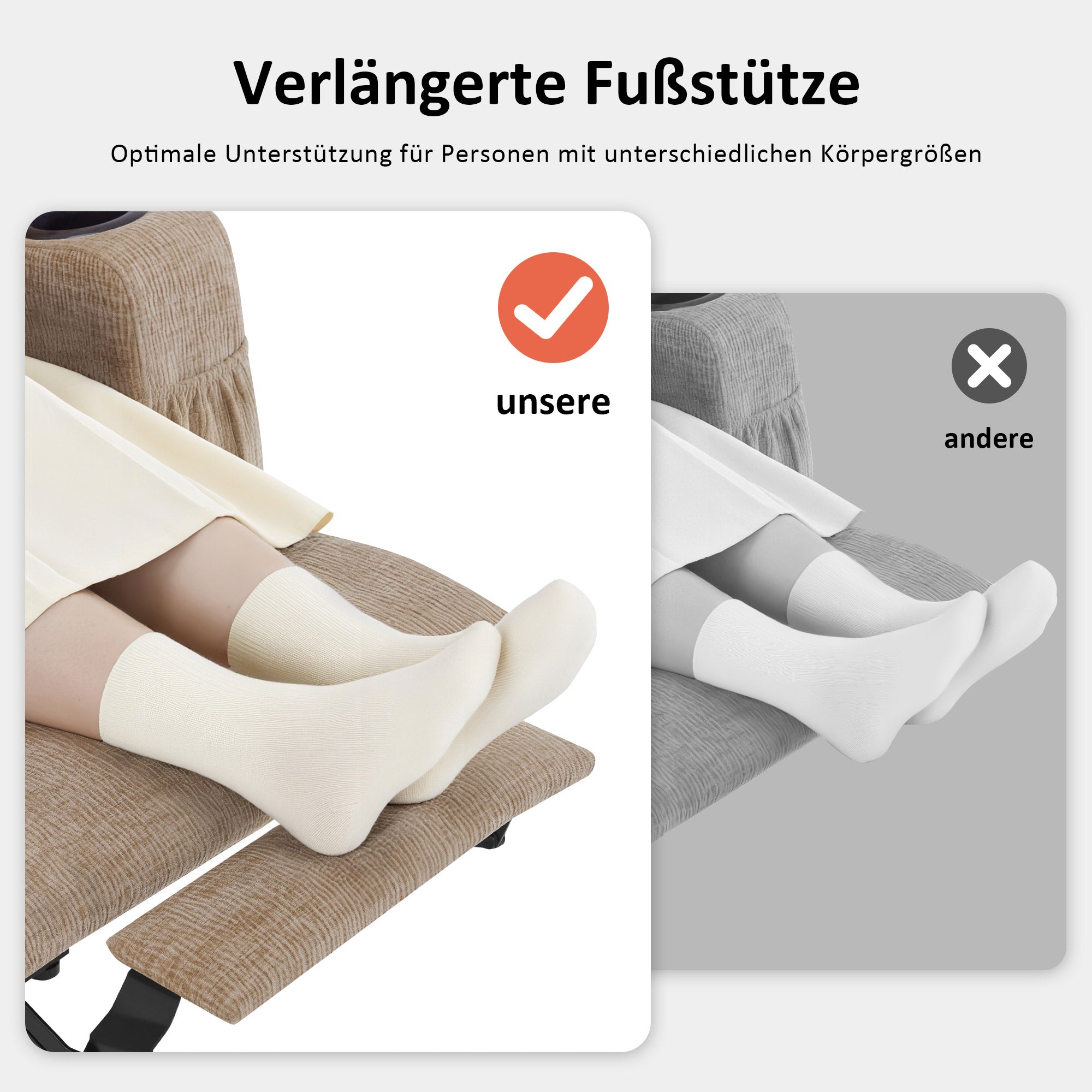 elektrische relaxfauteuil met sta-op hulp, 3 motoren, ligstand, USB – foto 53