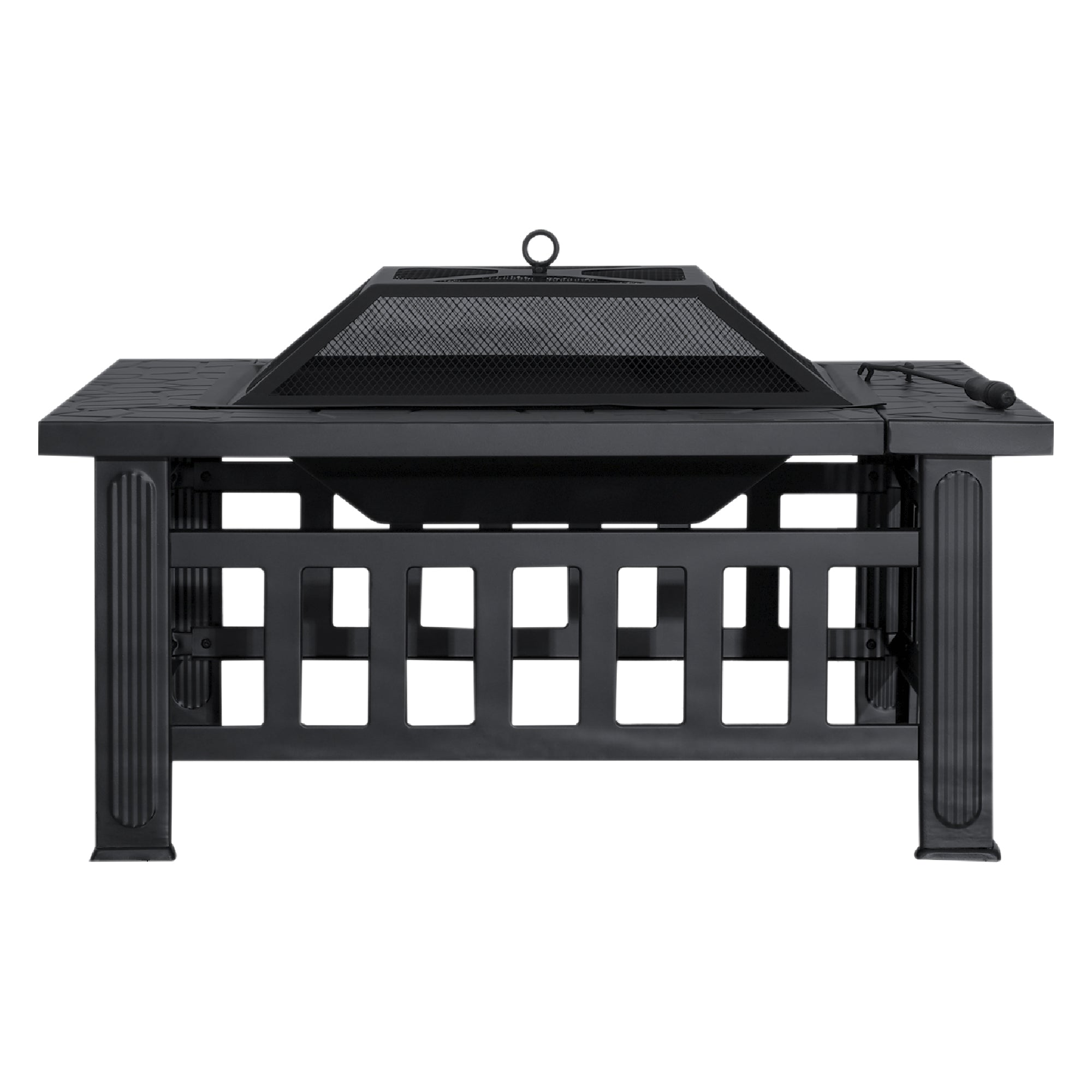 Vuurkorf Terrashaard met Grillrooster Tuinhaard Vuurplaats 0039BK – foto 3