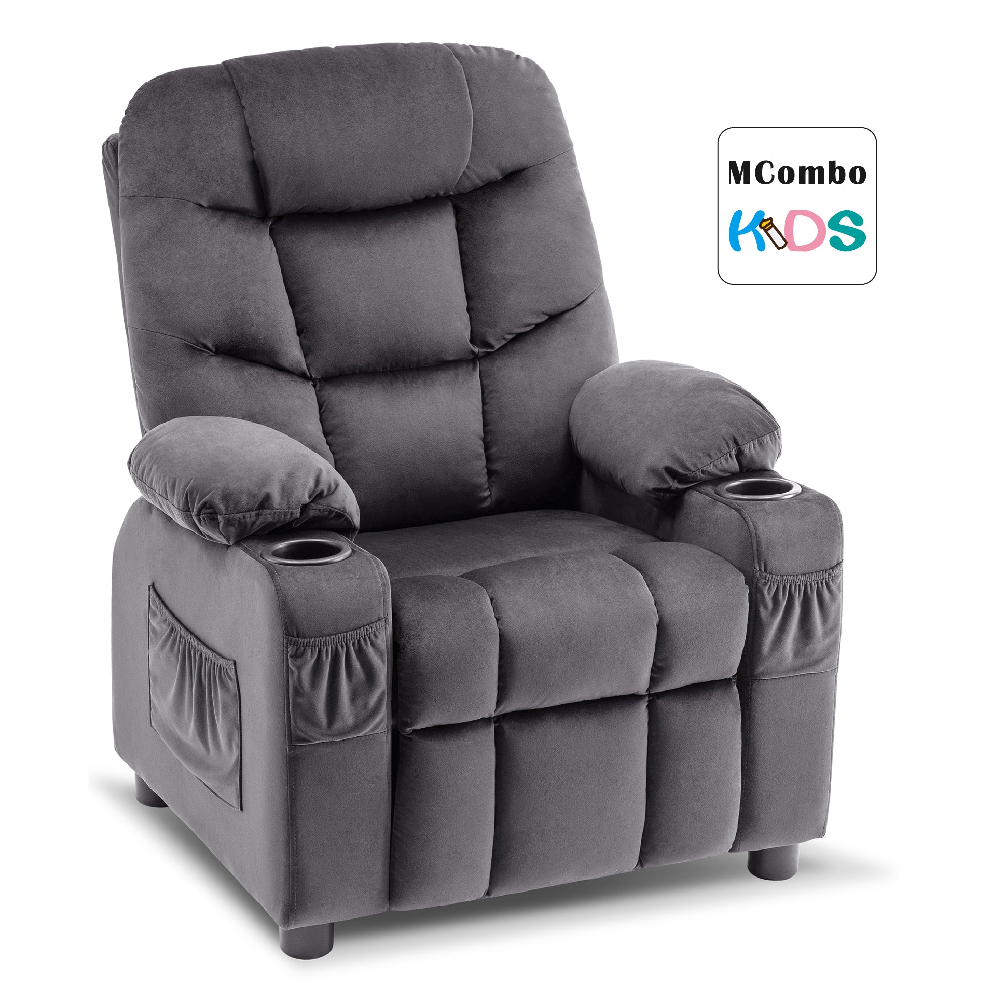 Kinderfauteuil Jeugd- en Kindersofa Kinderstoel met Ligfunctie 7355 – foto 3