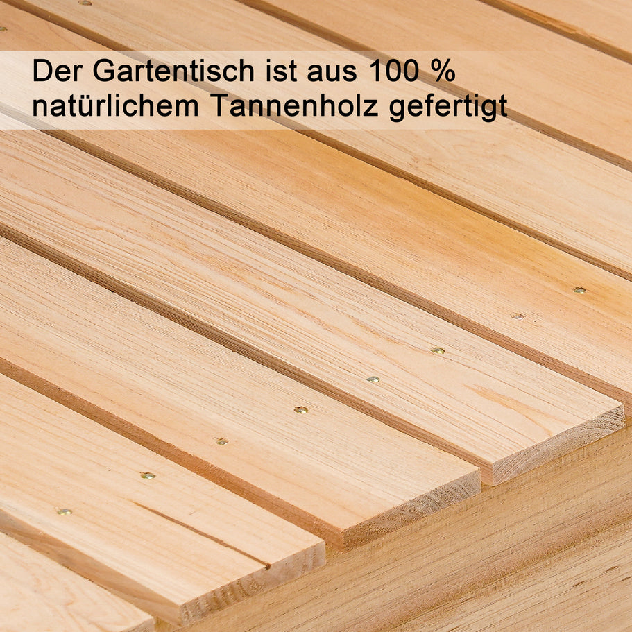 Bloementafel Plantentafel Hout met Wielen & Bak, Weerbestendig, 0416 – foto 8