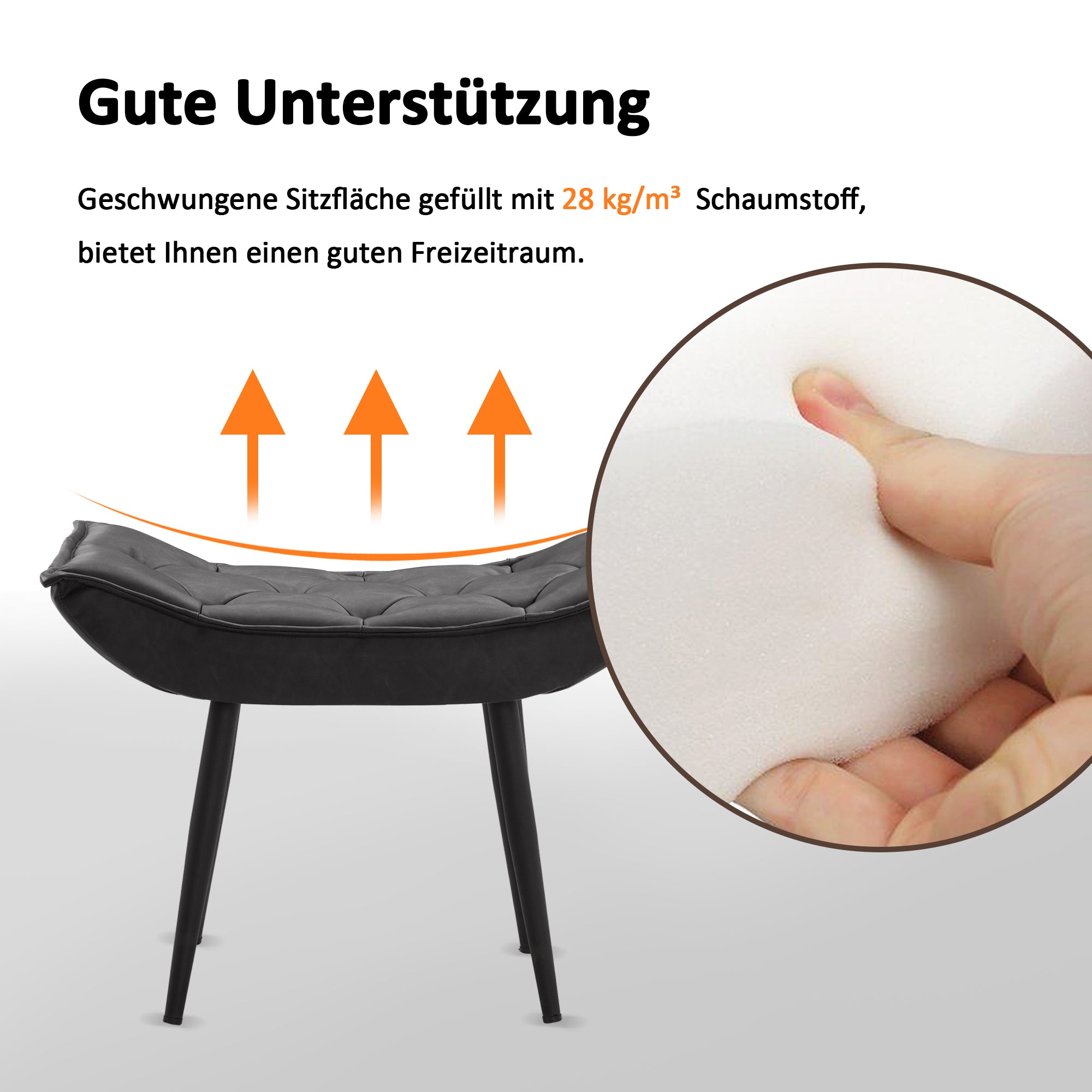 Relaxfauteuil TV-stoel Microvezel met/zonder hocker, 4778, 4779 – foto 14