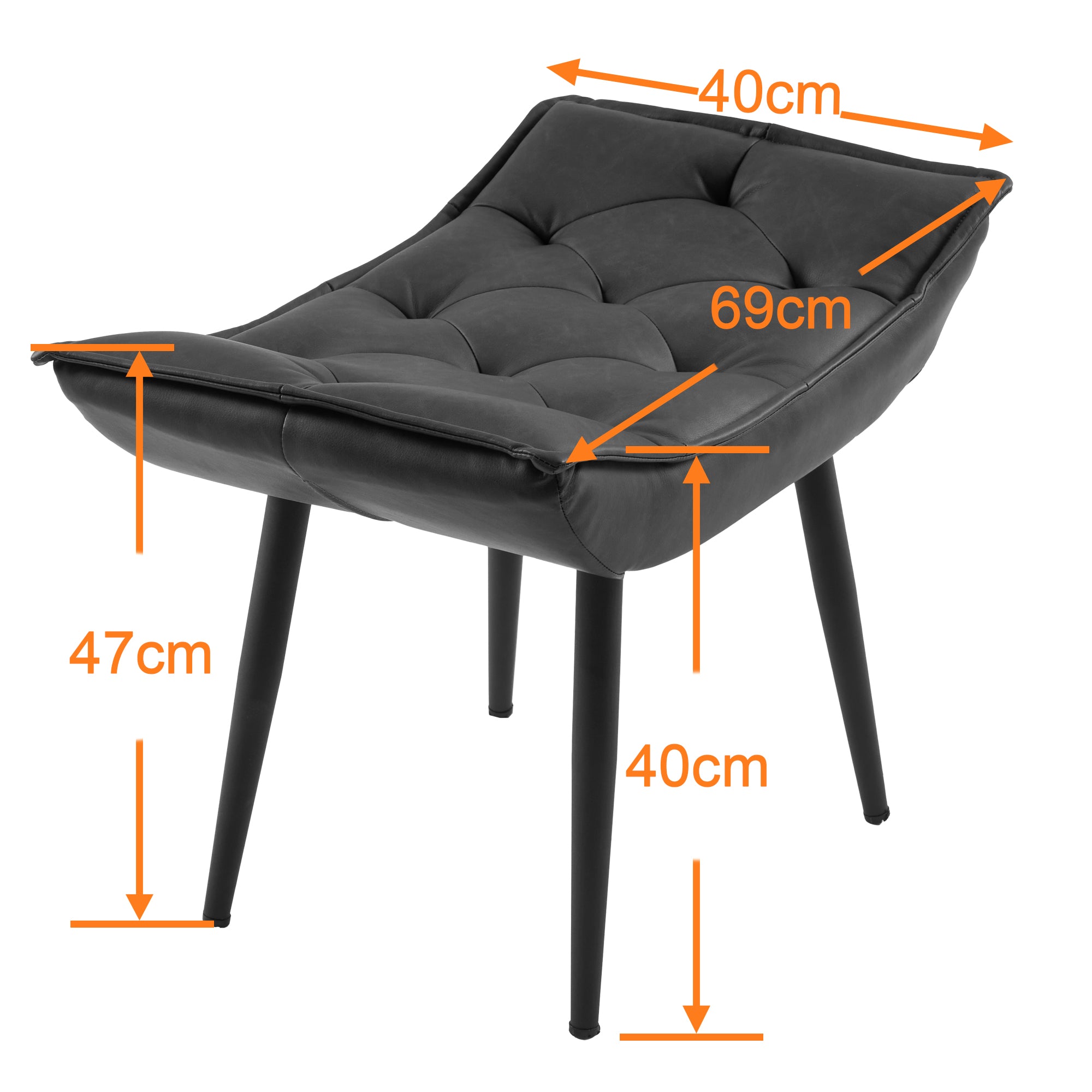 Relaxfauteuil TV-stoel Microvezel met/zonder hocker, 4778, 4779 – foto 16