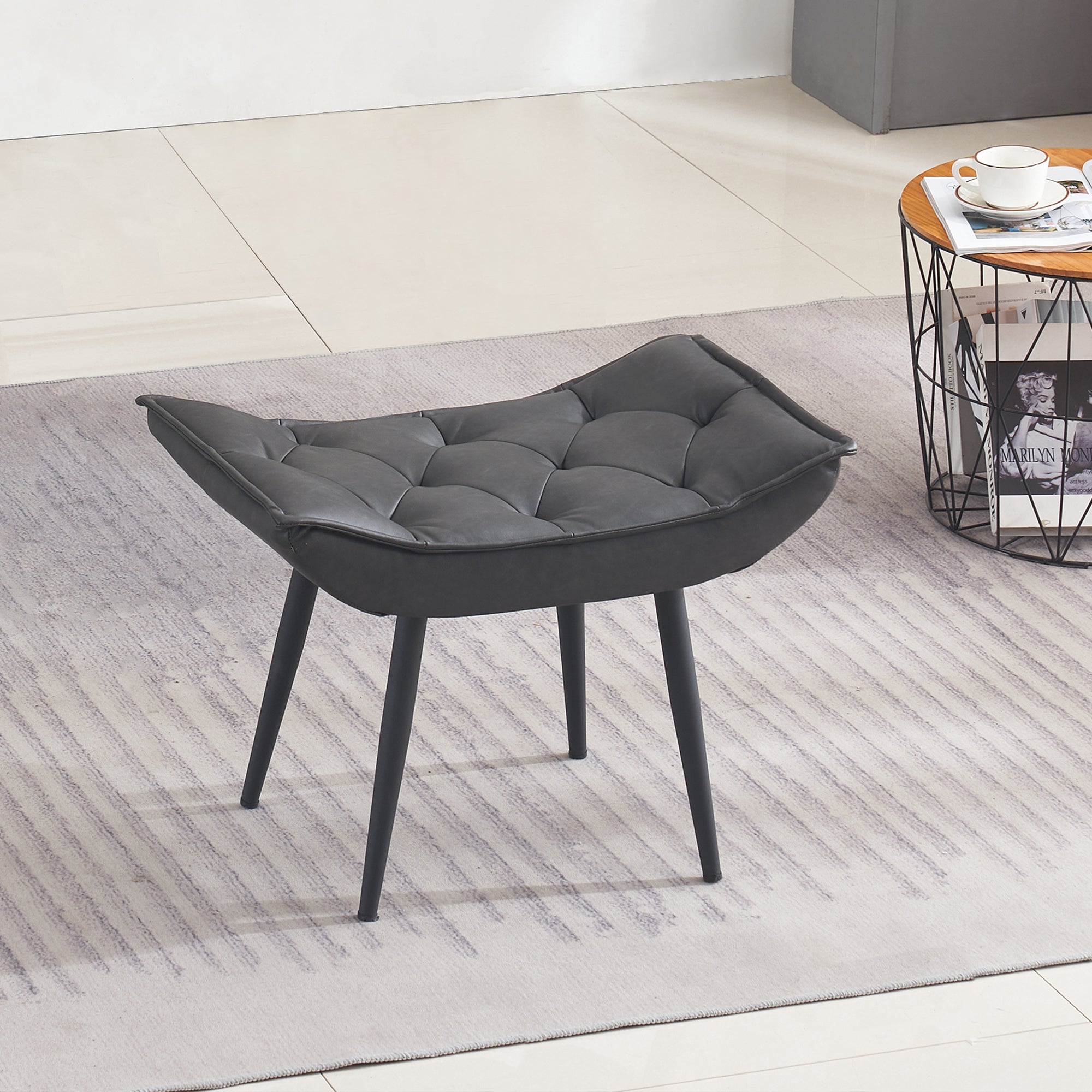 Relaxfauteuil TV-stoel Microvezel met/zonder hocker, 4778, 4779 – foto 17