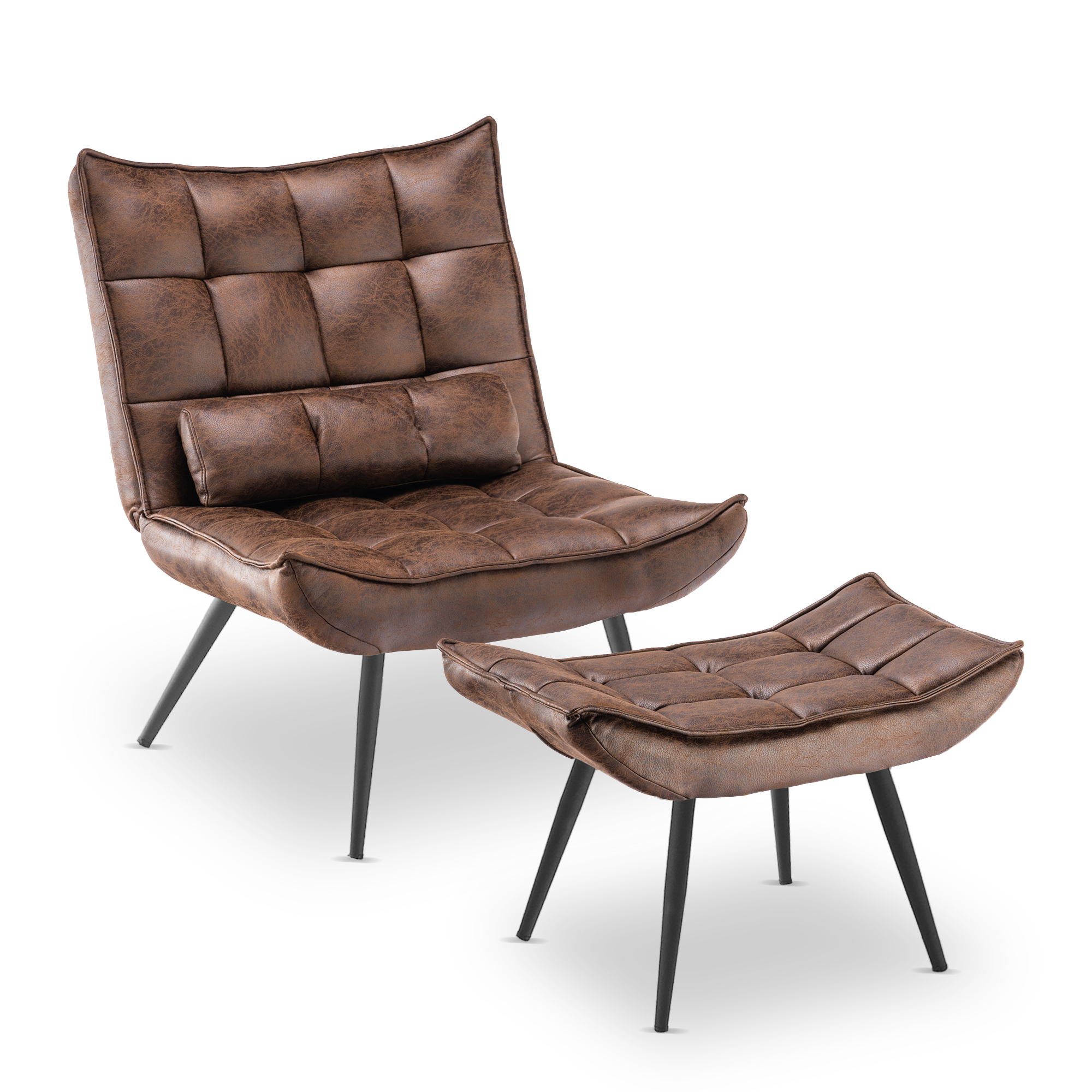 Relaxfauteuil TV-stoel Microvezel met/zonder hocker, 4778, 4779 – foto 18