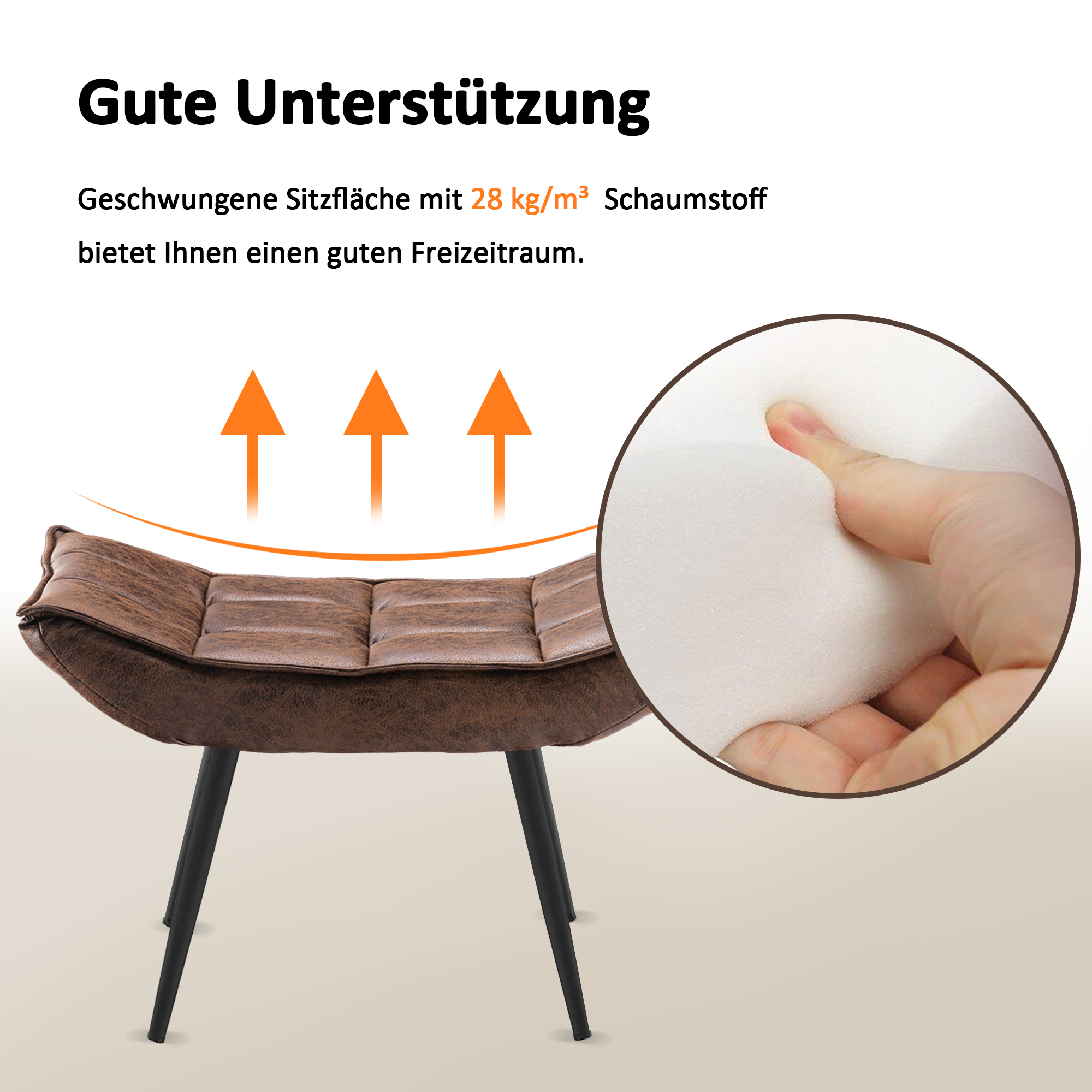Relaxfauteuil TV-stoel Microvezel met/zonder hocker, 4778, 4779 – foto 32