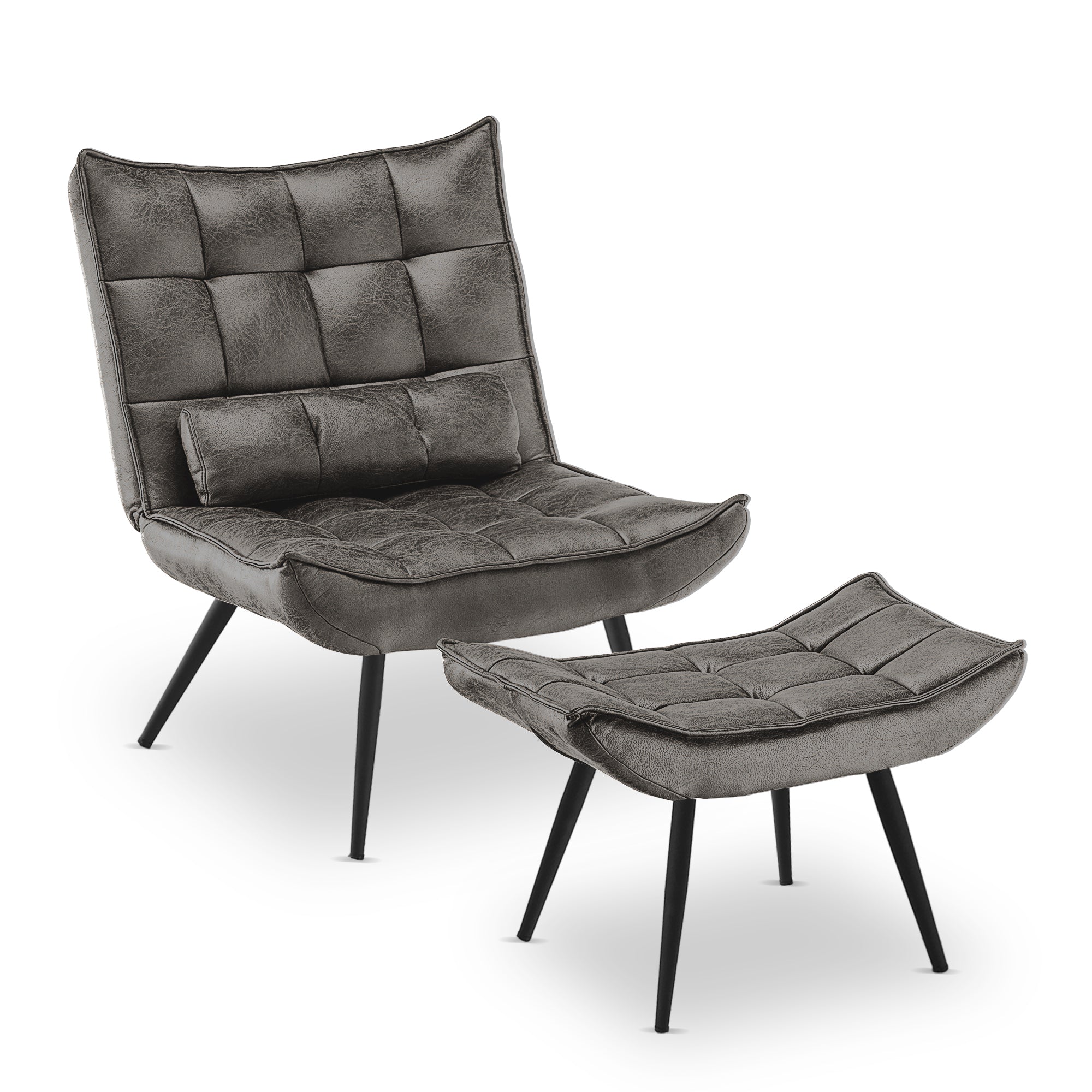 Relaxfauteuil TV-stoel Microvezel met/zonder hocker, 4778, 4779 – foto 36