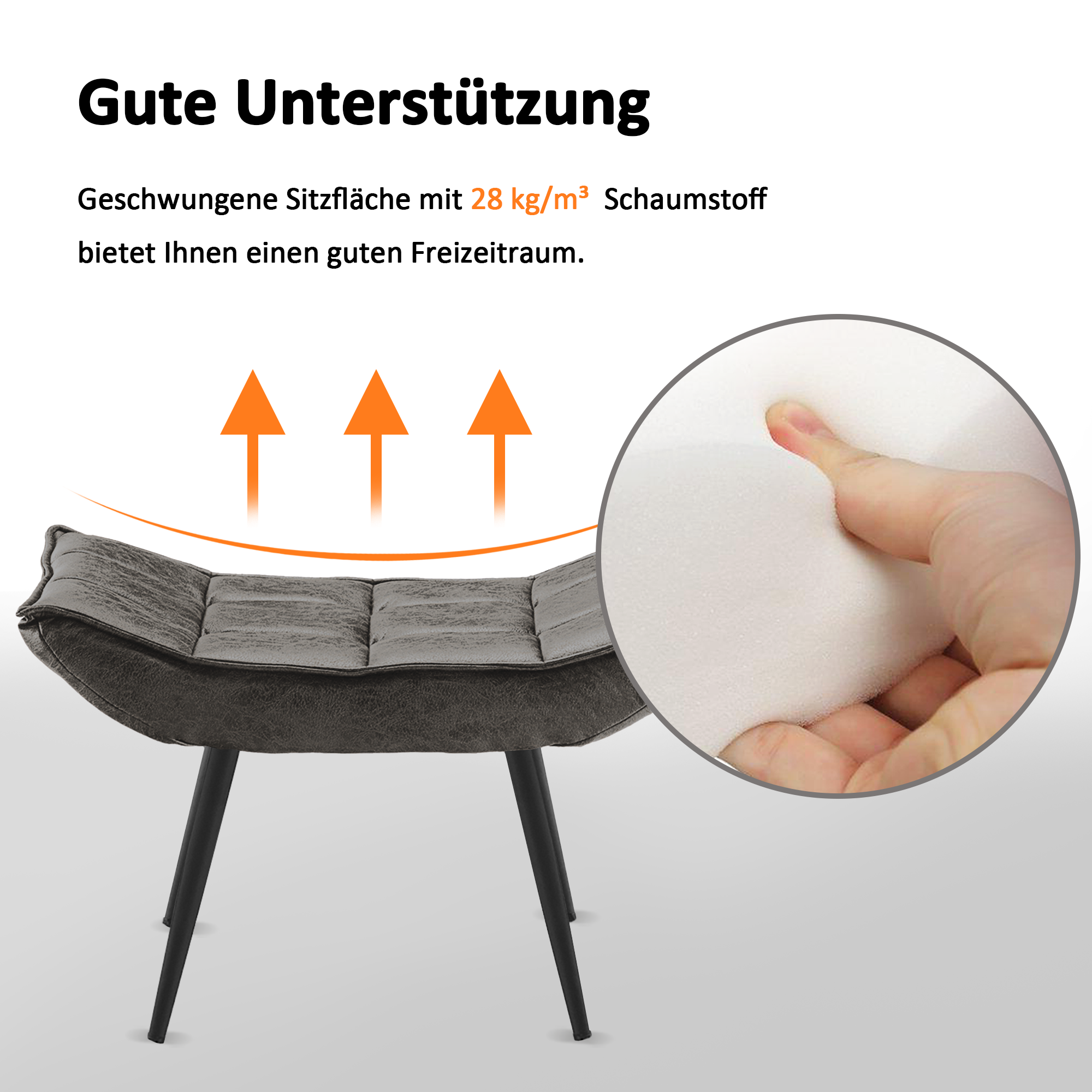 Relaxfauteuil TV-stoel Microvezel met/zonder hocker, 4778, 4779 – foto 45