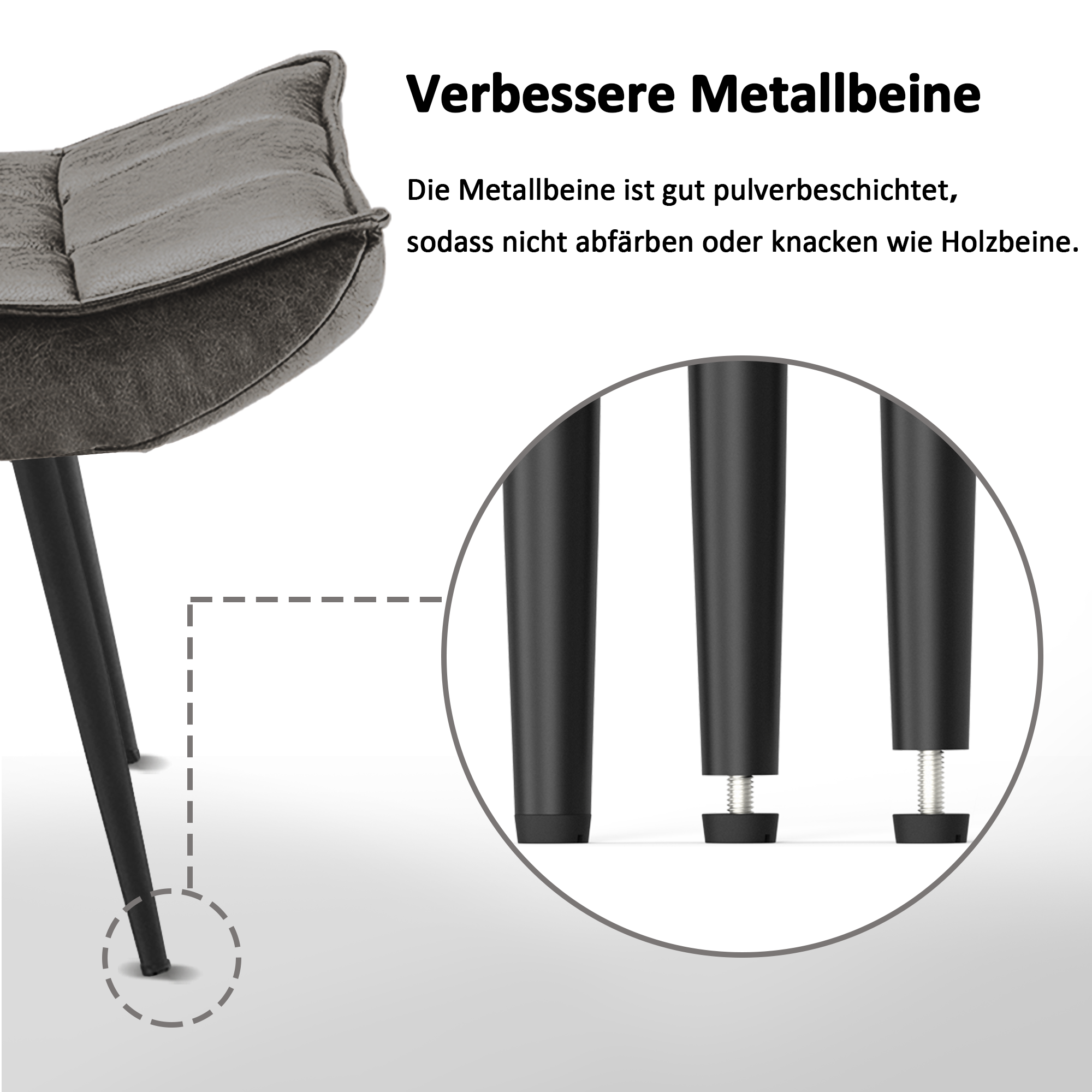 Relaxfauteuil TV-stoel Microvezel met/zonder hocker, 4778, 4779 – foto 46