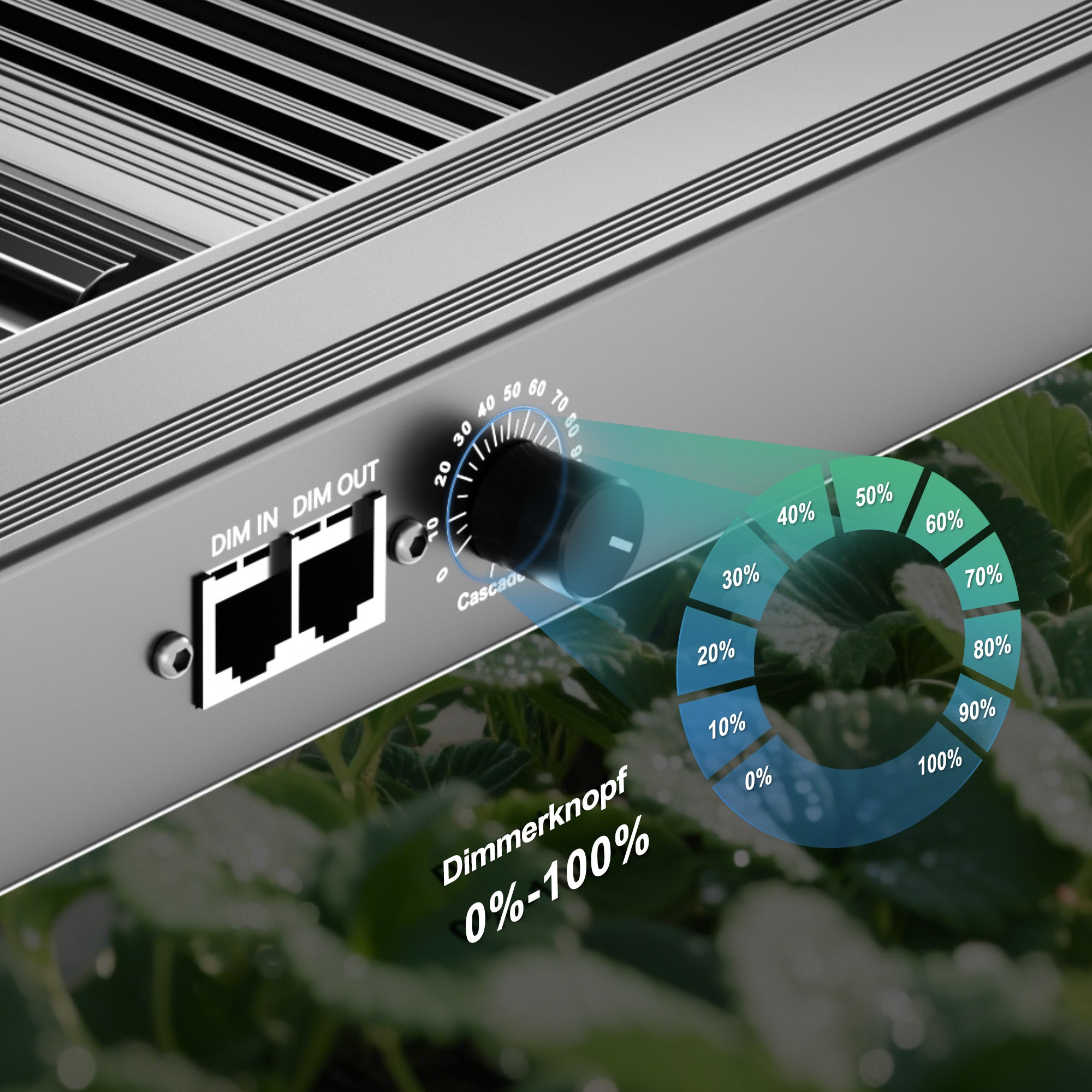 NovaGrove LED Groeilamp Volledig Spectrum IR, 240W, voor Kweekkast 90x90cm, Dimbaar & Daisy Chain, PR24 – foto 5